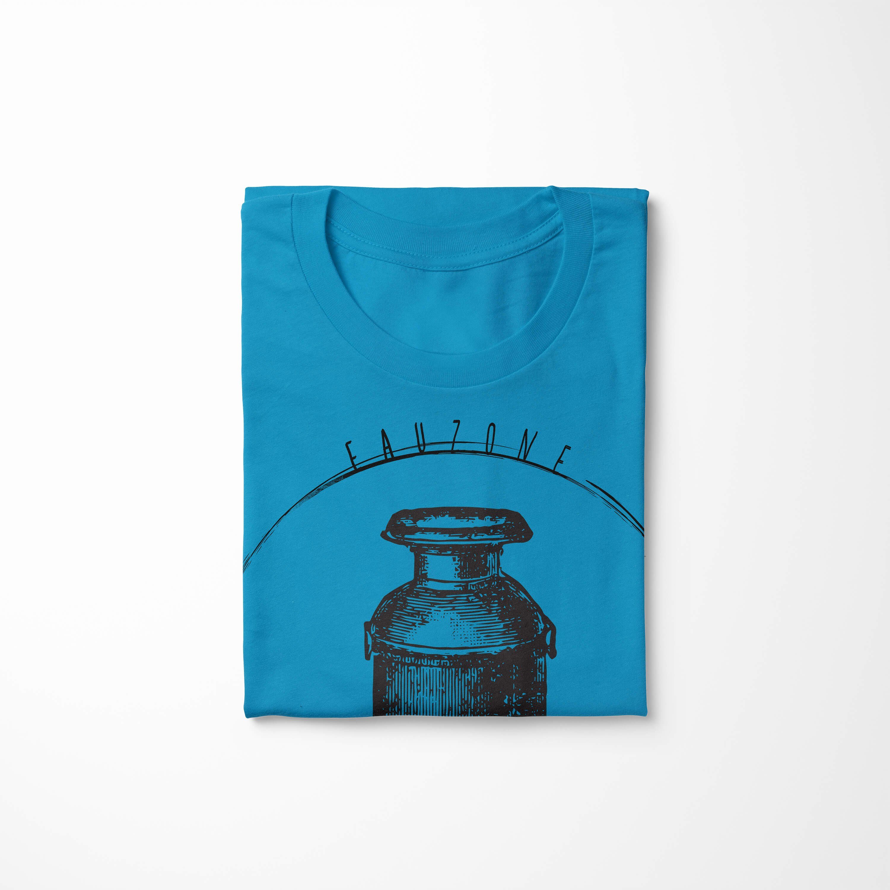 Sinus T-Shirt Atoll Art Vintage Milchkanne T-Shirt Herren