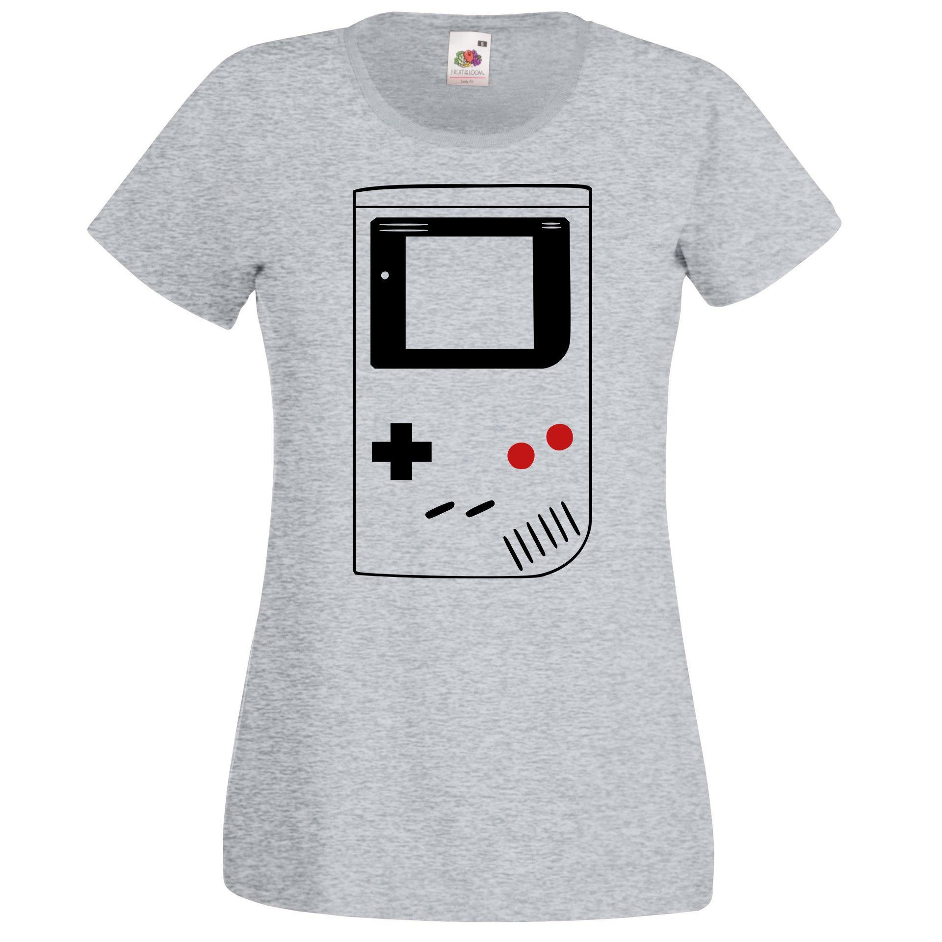 Youth Designz T-Shirt Gameboy Damen T-Shirt mit trendigem Frontprint