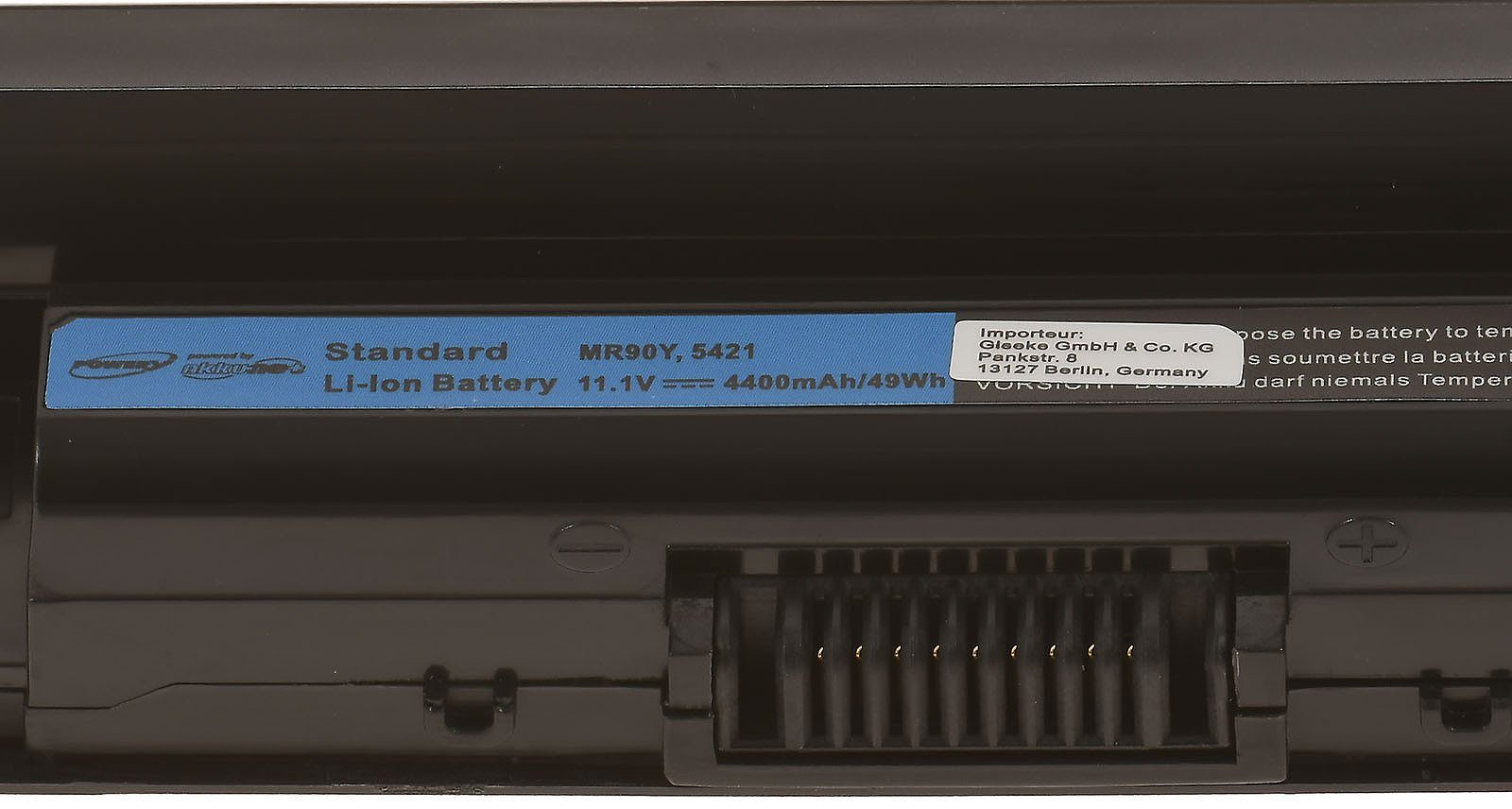 V) 4400 Powery Laptop-Akku Dell mit kompatibel mAh MR90Y Standardakku (11.1 Typ