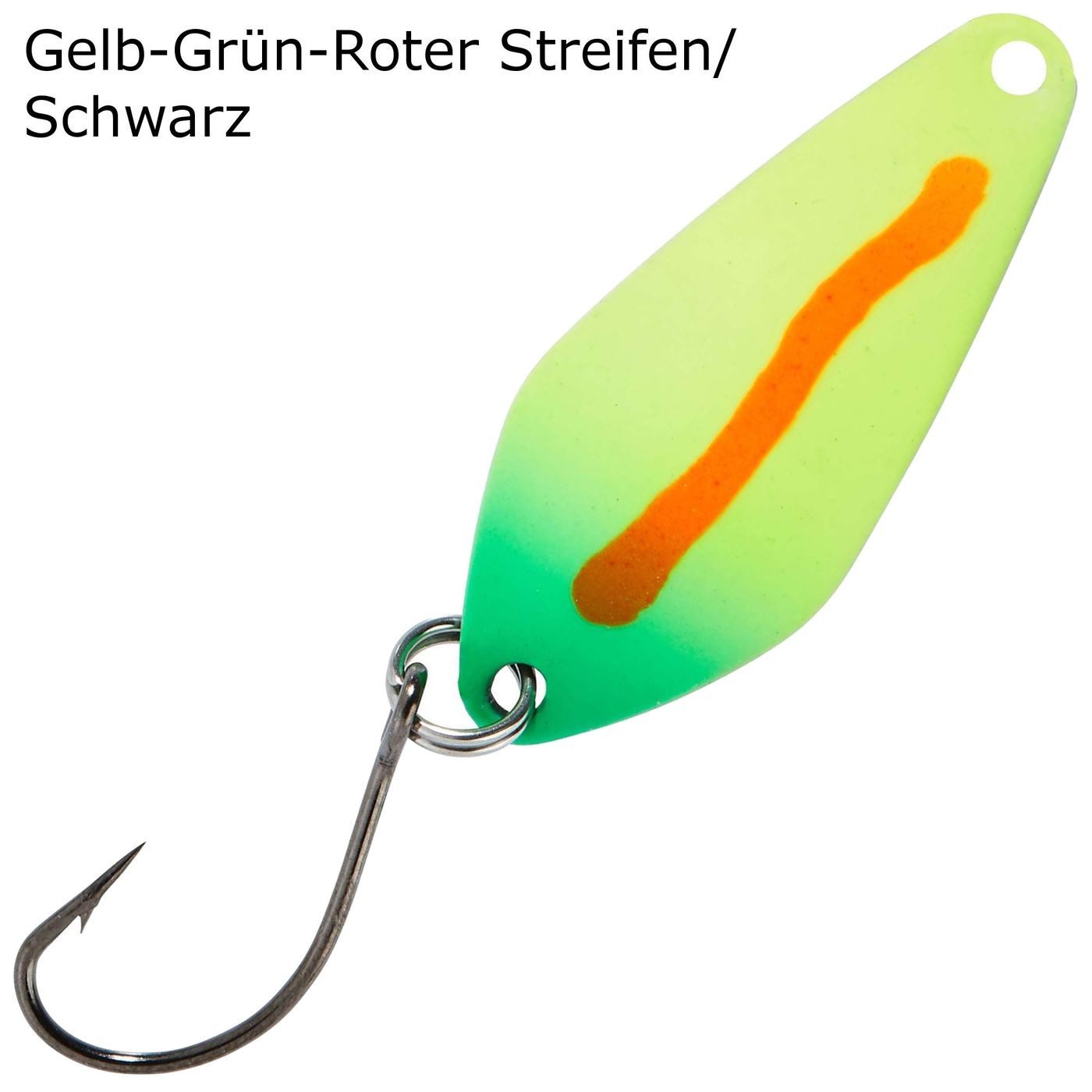Gelb-Grün-Roter Streifen/Schwarz