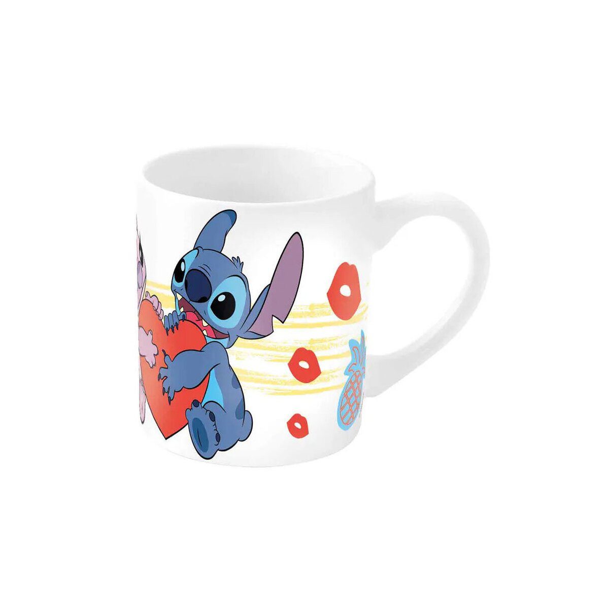 Lilo & Stitch Tasse Disney Lilo und Stitch Heart Porzellanbecher 235 ml