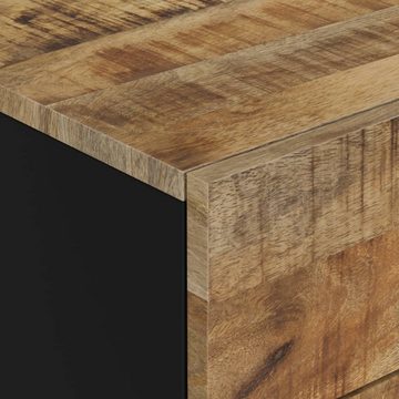 furnicato Nachttisch 50x33x60 cm Massivholz Mango & Holzwerkstoff