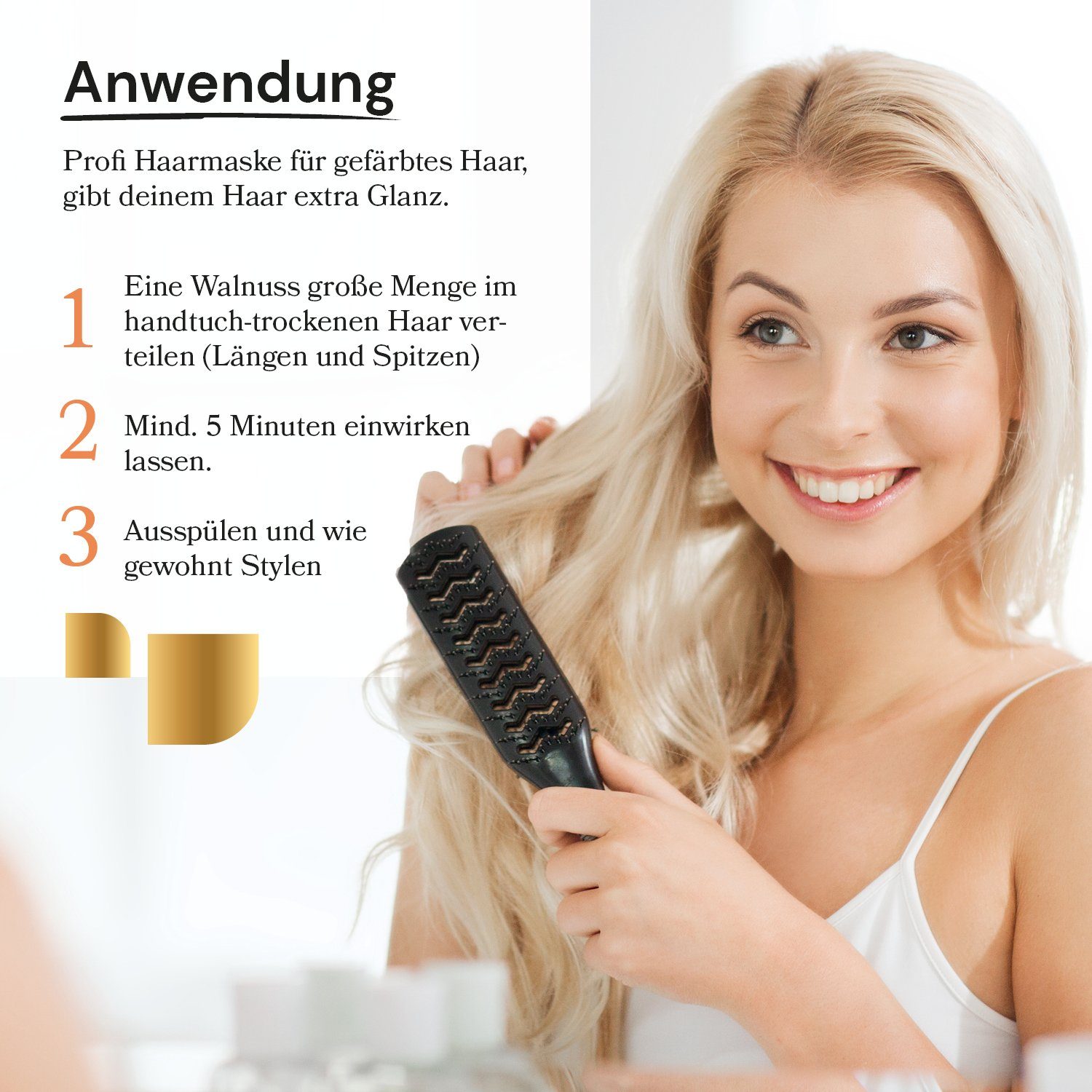 Premium Color Femmas Maske Dosierpumpe Saver inklusive FemMas 1000ml Haarmaske