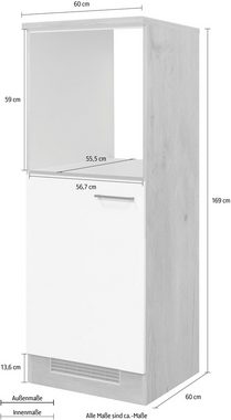 Flex-Well Backofen/Kühlumbauschrank Morena (B x H x T) 60 x 168,5 x 60 cm