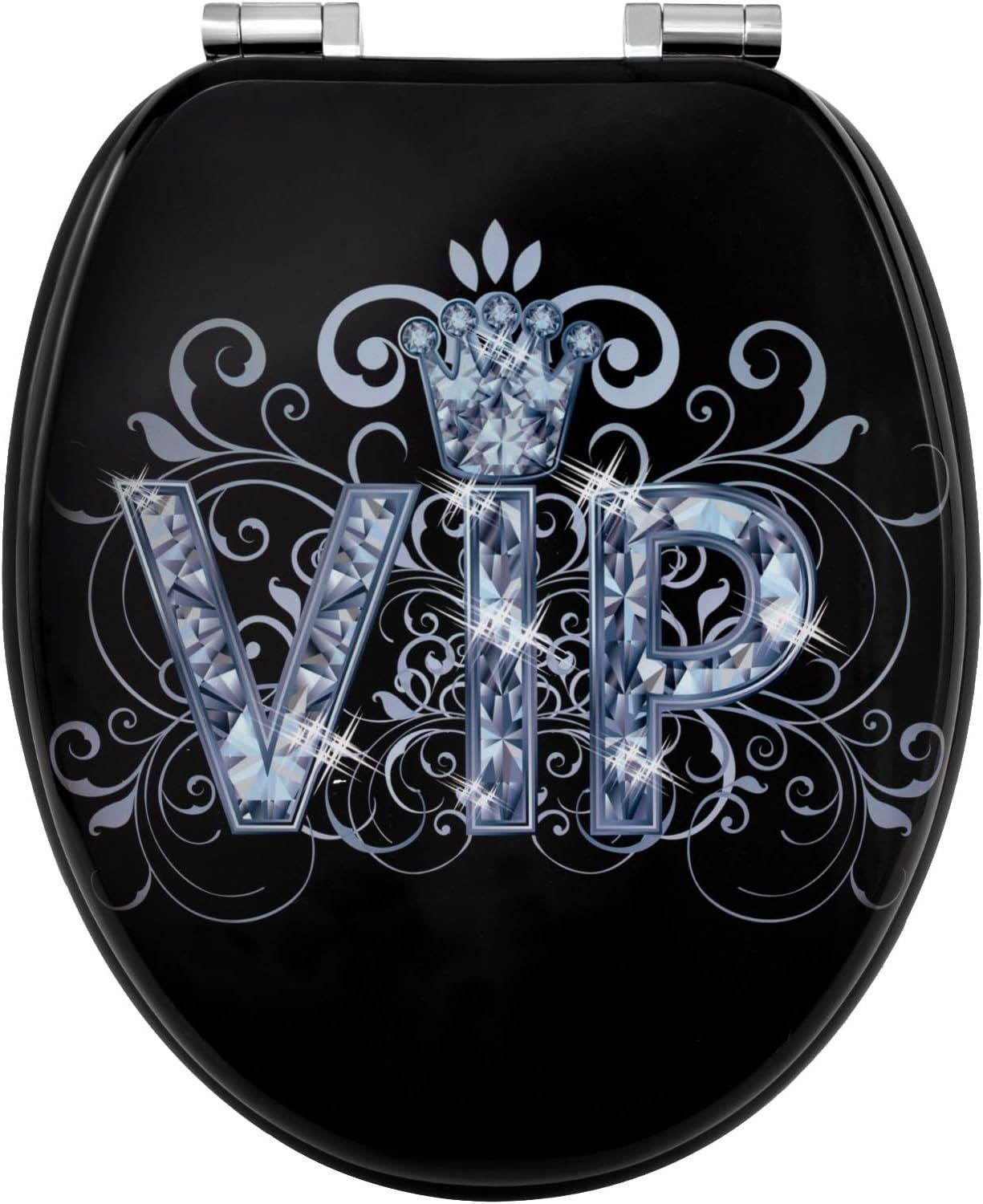 Woltu WC-Sitz (1-St), mit Absenkautomatik bequemer Sitzkomfort, MDF günstig online kaufen