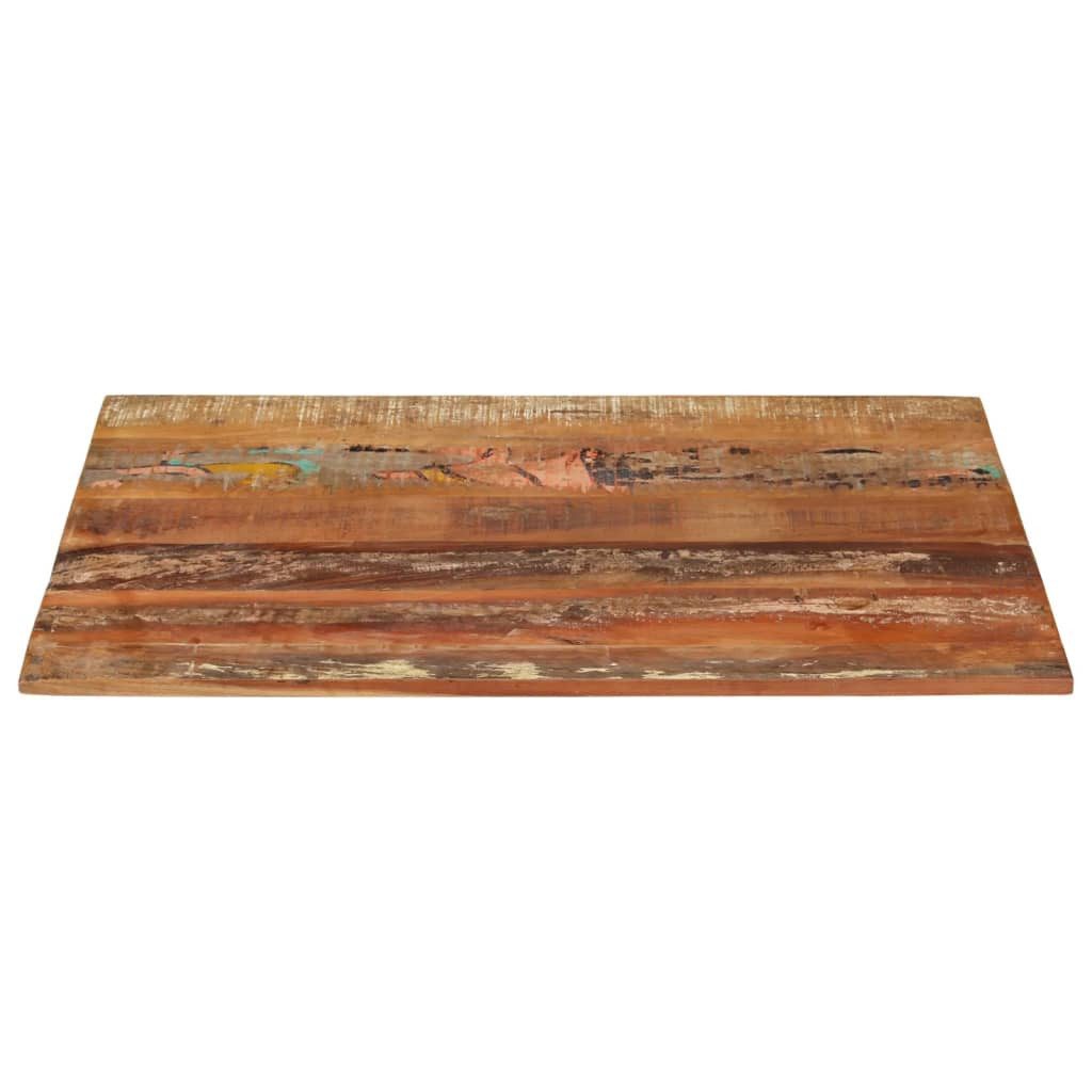vidaXL Tischplatte, Rechteckig 70x90 cm 15-16 mm Altholz Massiv