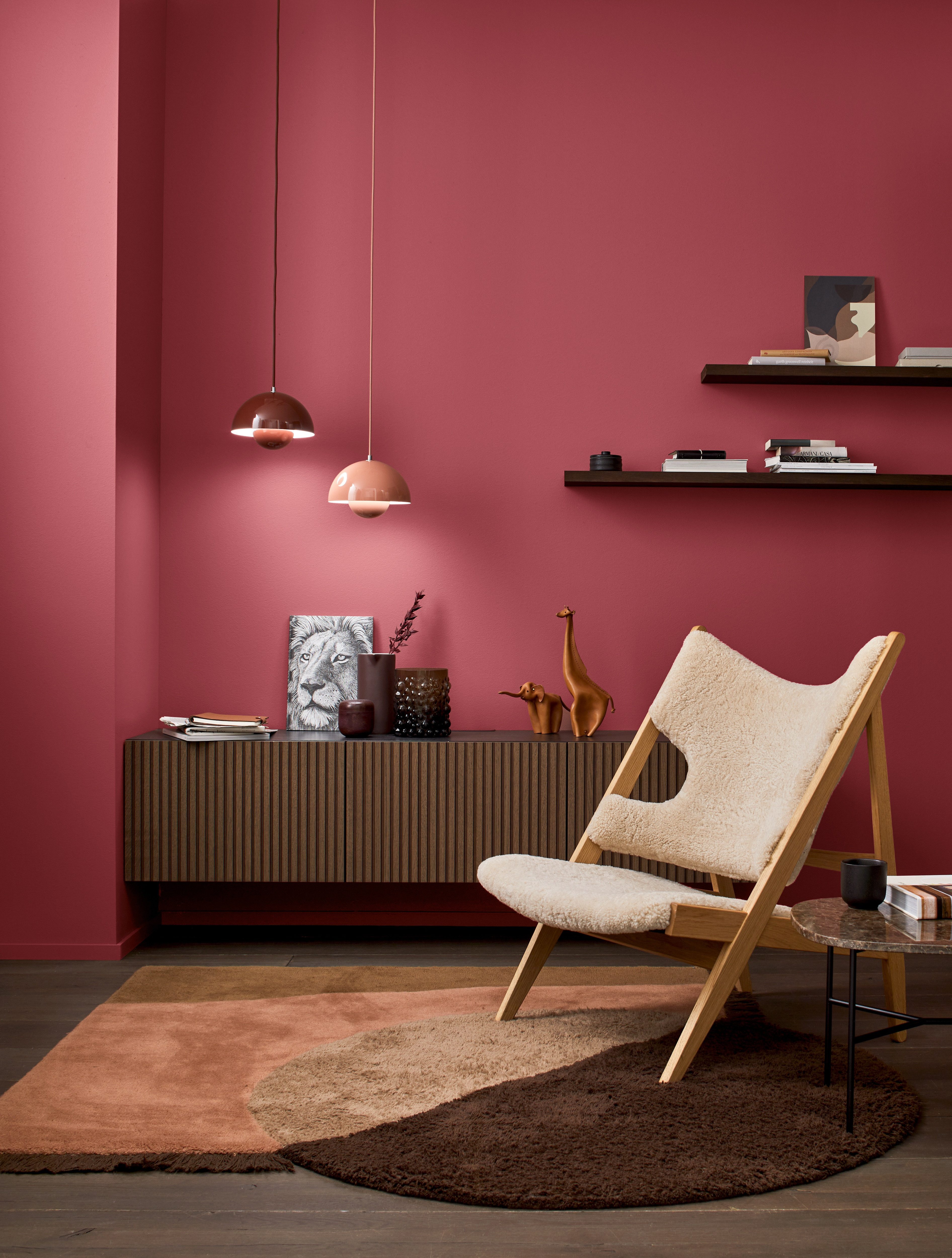 Alpina Wandfarbe Alpina pure farben - Rot- und Rosatöne
