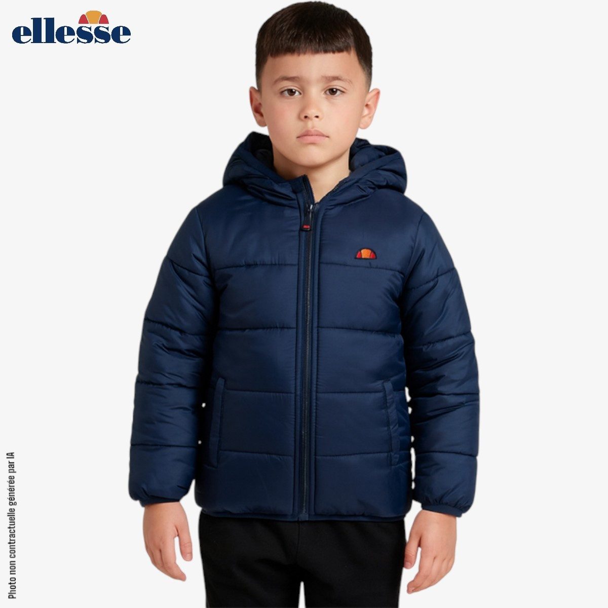 Ellesse Allwetterjacke Ellesse Kinderjacke Jungen Winterjacke 8 9 10 11 12 13 14 Jahre Ellesse Kinderjacke mit Kapuze
