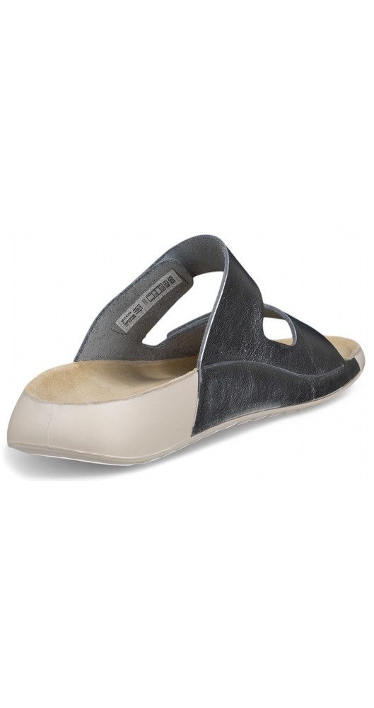 Ecco Cozmo Flat silber/beige Damen Sandale – Bild 5 von 5