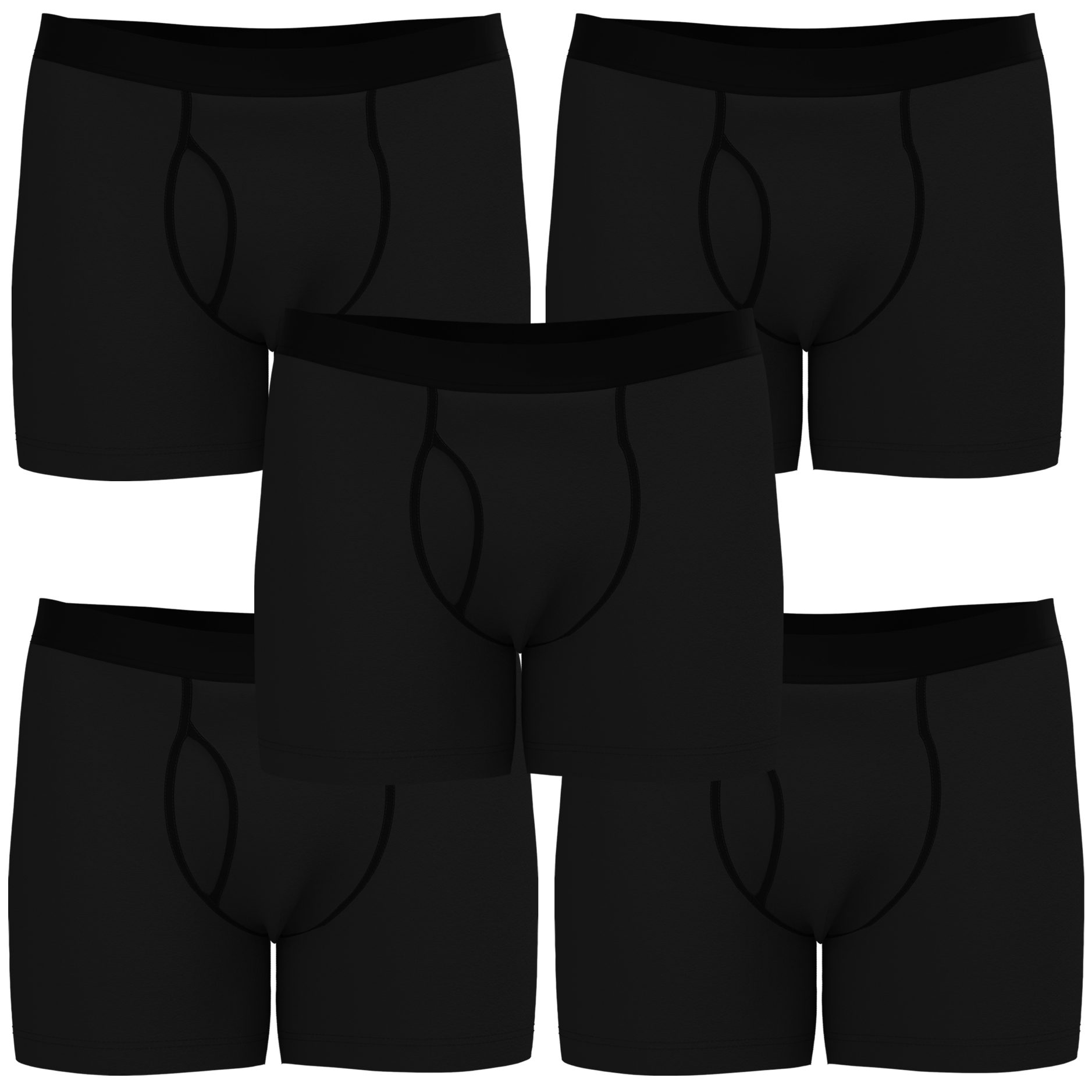 Albero Natur Boxershorts HERREN BOXERSHORTS-5ER PACK günstig online kaufen