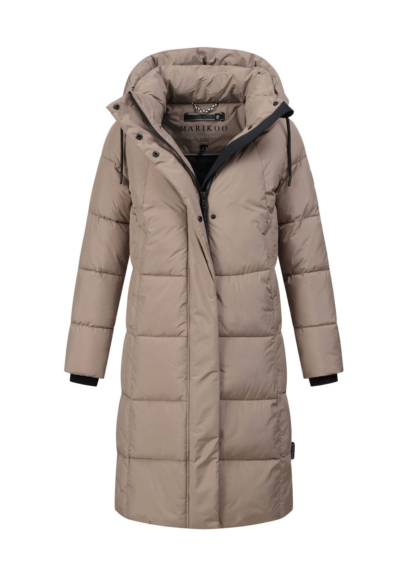 Marikoo Winterjacke Tabiaa Bewegungsschlitz am unteren Saum – Bild 4 von 5
