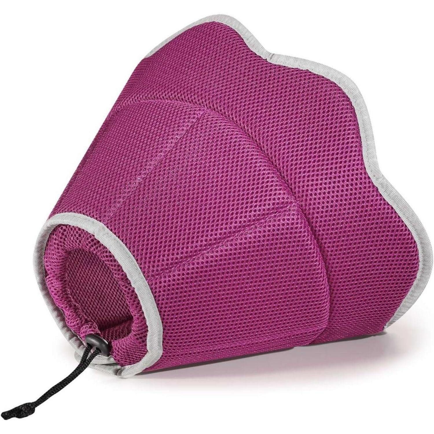 LuxusKollektion Schutzkragen Halskrause Schutzhalsband Hunde Katzen verstellbar L Masche Magenta