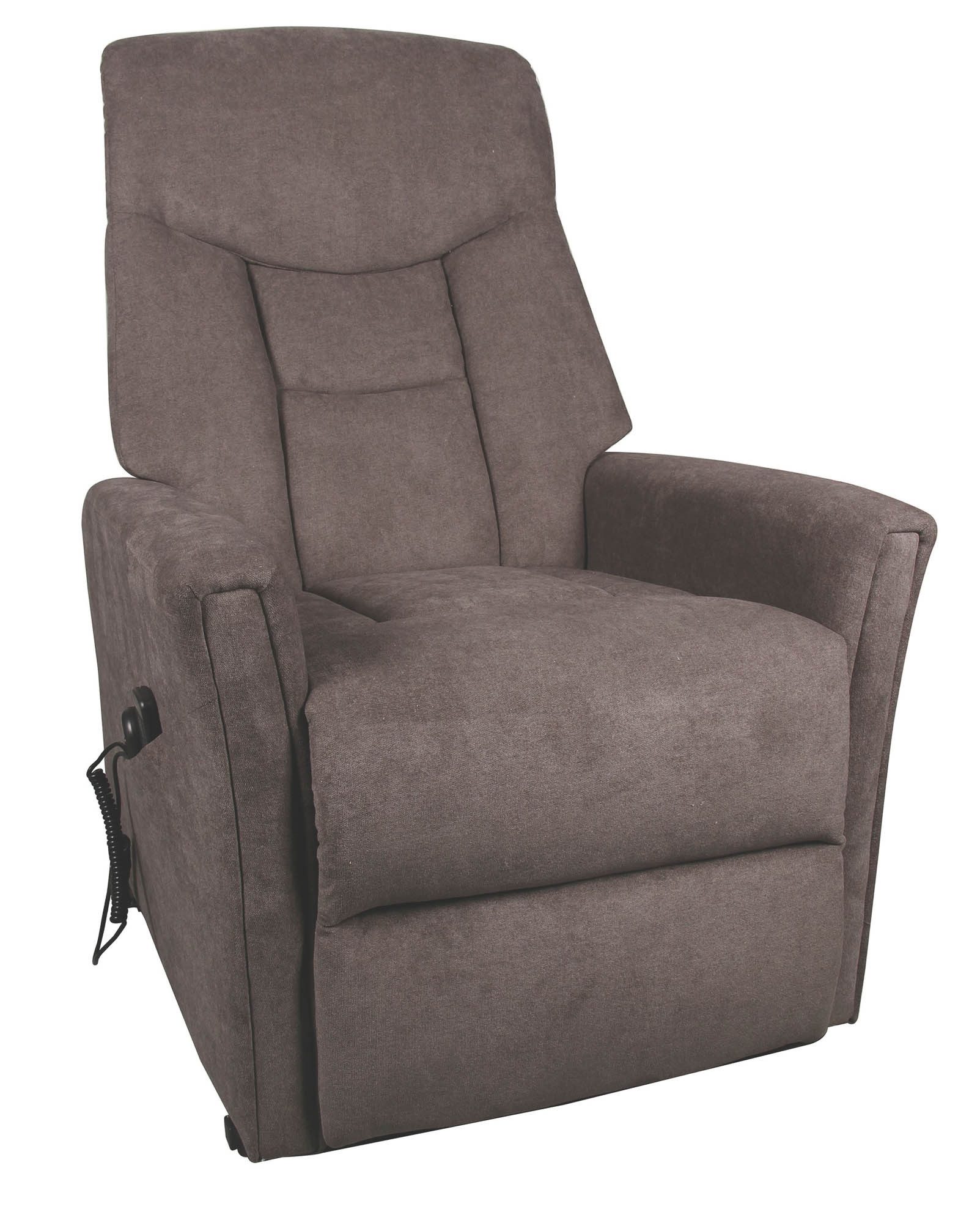 Duo Collection Massagesessel Cadillac, Aufstehhilfe, Relaxfunktion, graubraun - 77x84x98cm (BxHxT)
