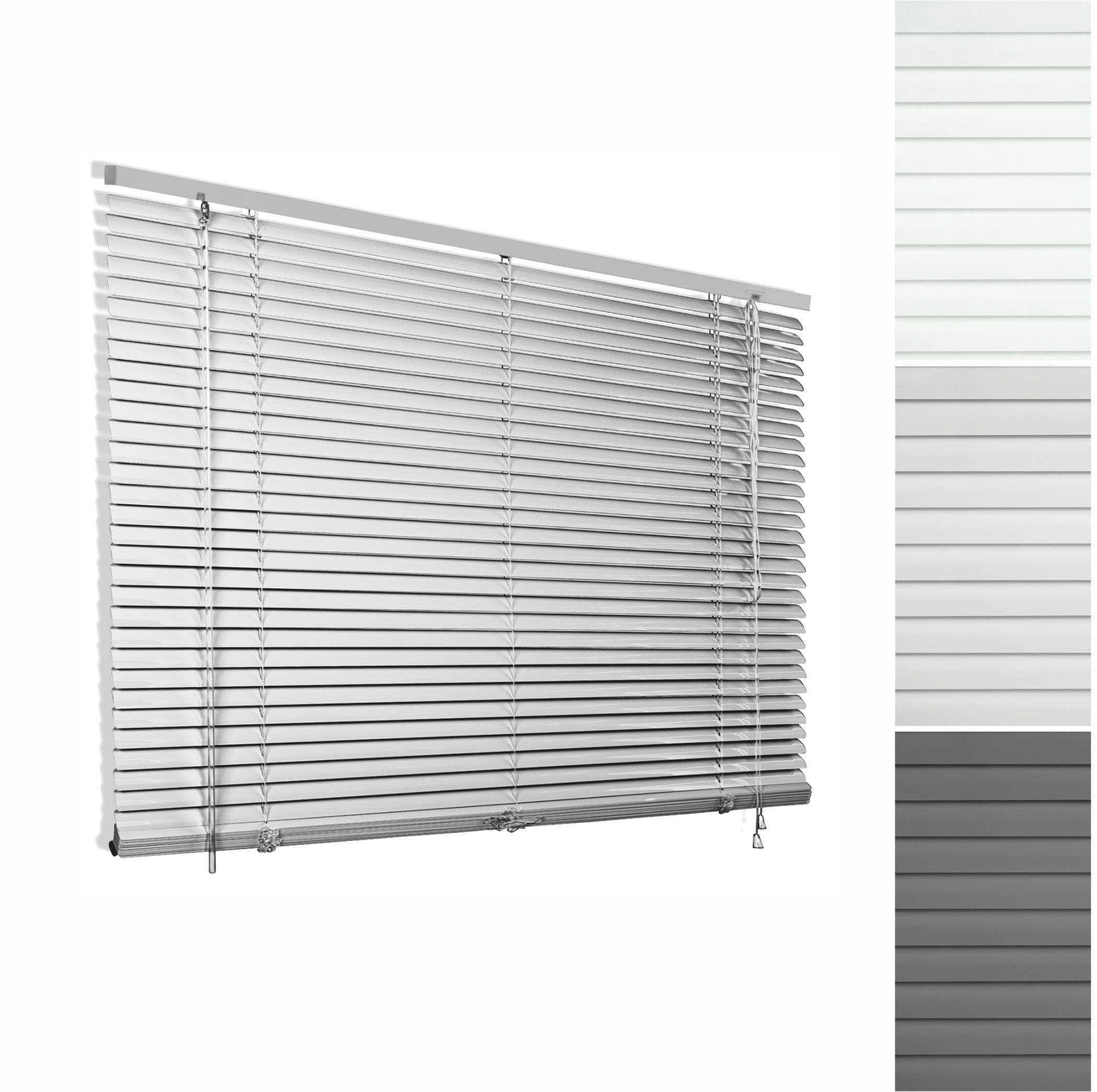 Good Life Jalousie Matti, ohne Bohren, freihängend, Klemmfix-Jalousie aus Aluminium