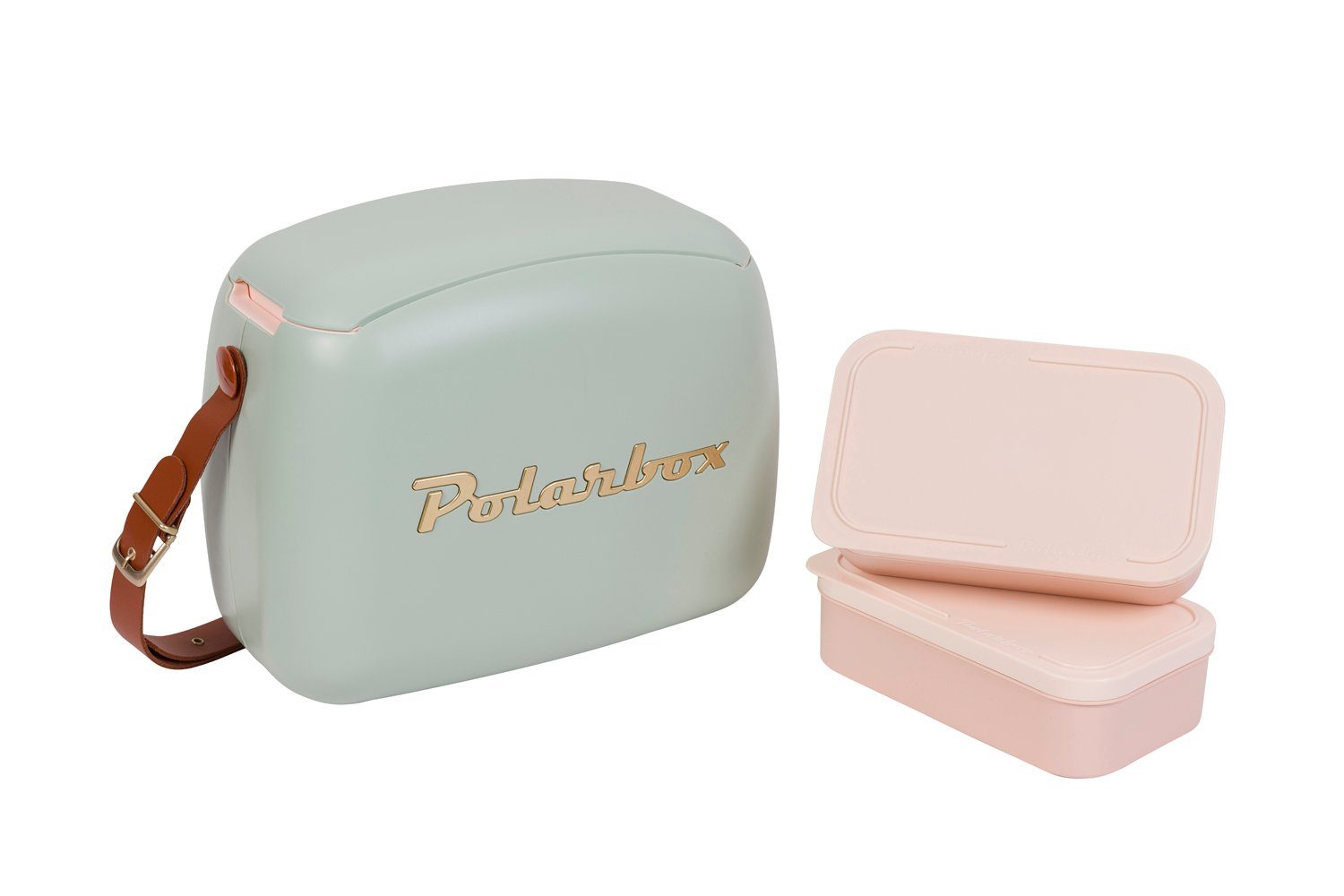 Frischhaltedose Kühlbox Polar 6 Liter mit 2 Lunchboxen (Farbe wählbar)