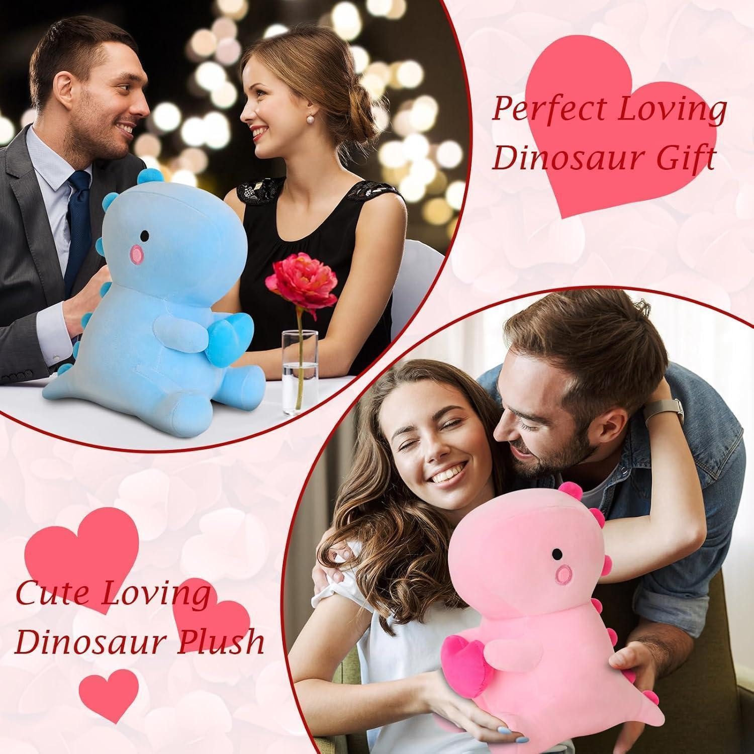 LuxusKollektion Kuscheltier Dinosaurier Plüschtier Geschenk Blue Loving Dinosaur 30cm 12inch