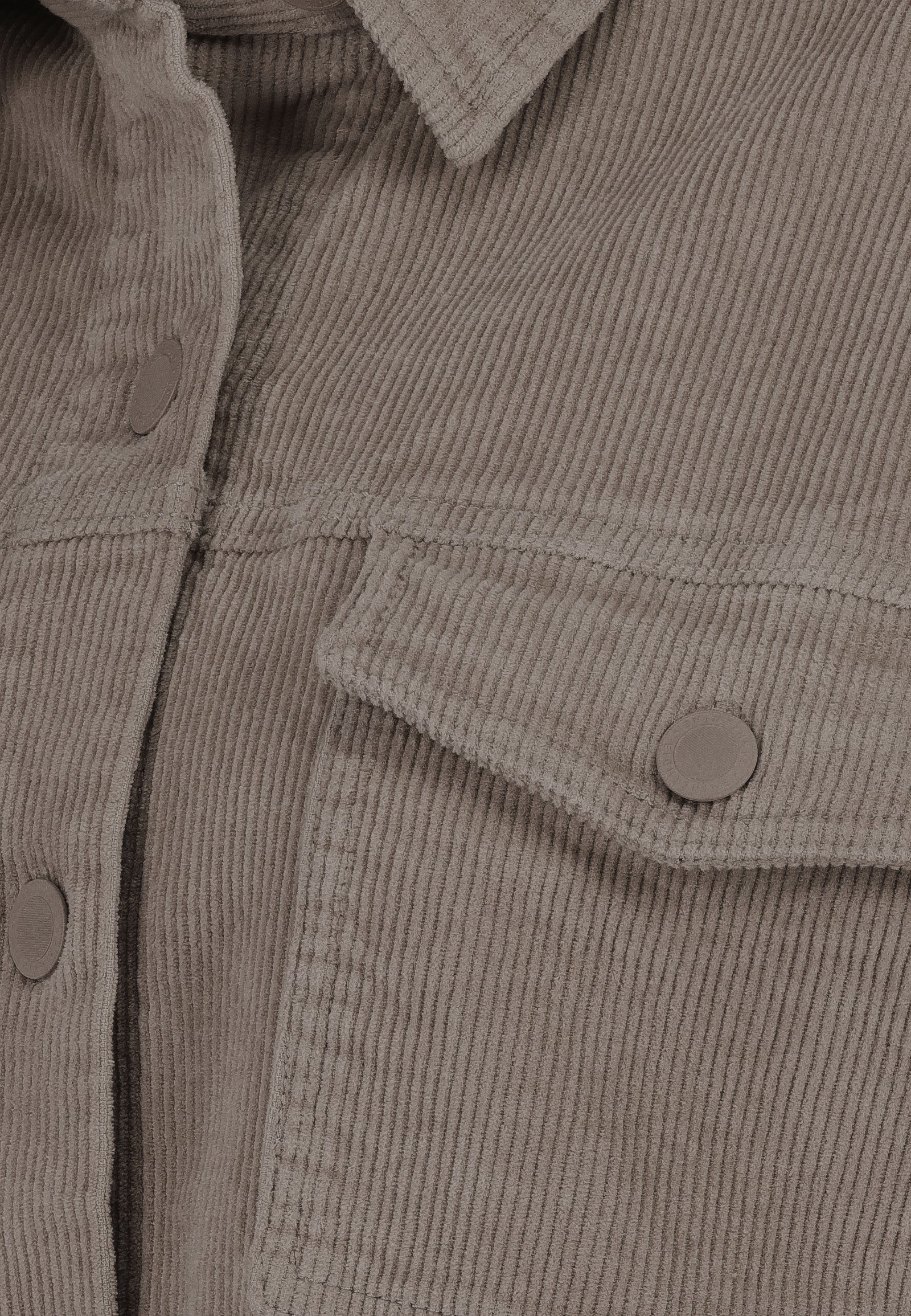 Eight2Nine Blouson Cord-Design mit Taschen und Knopfverschluss (1-St) D60002M11048_Jacket