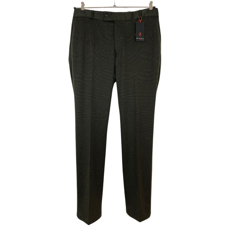 ZUITABLE Anzughose – Elegante Anzughose im Jeanslook mit schmaler Passform