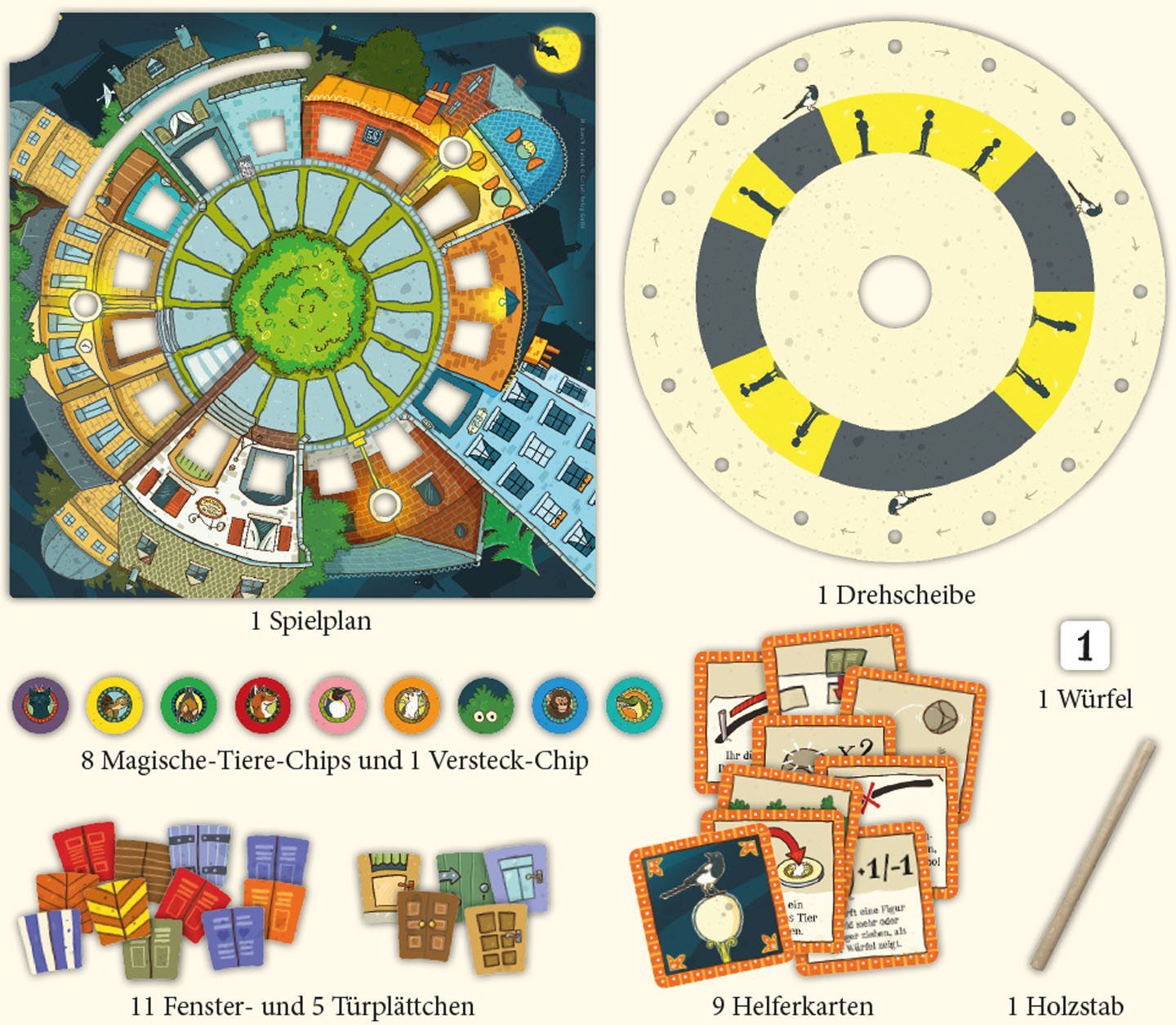 Kosmos Spiel Die Schule der magischen Tiere - Nicht zu fassen, Gesellschaftsspiel, Made in Germany