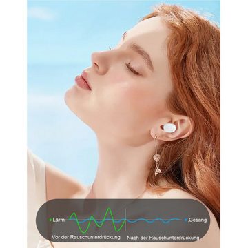 Diida Bluetooth Kopfhörer, True Wireless Bluetooth 5.2, Wasserdicht IPX6, In-Ear-Kopfhörer (Steuerung für Anrufe und Musik,True Wireless)