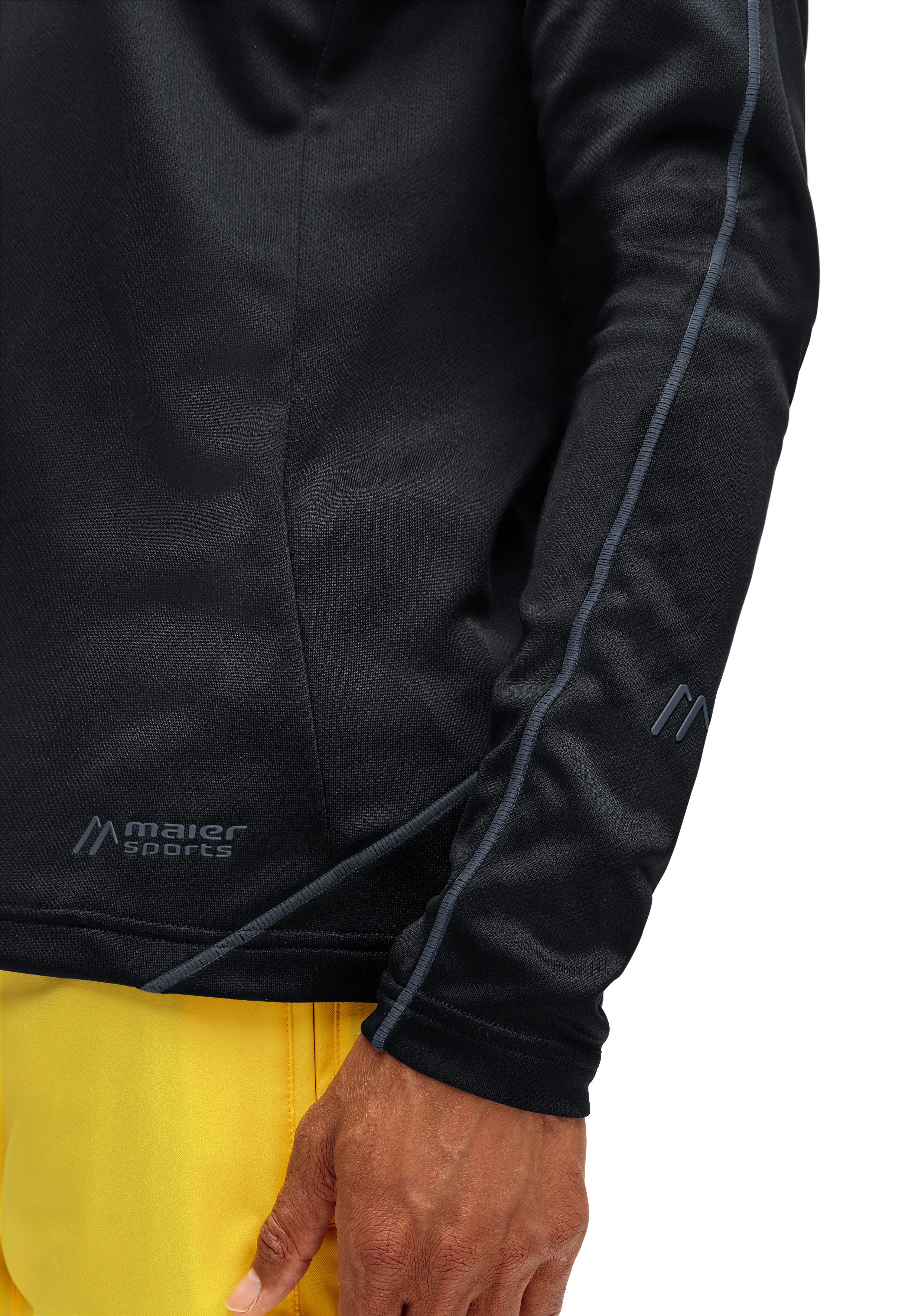 Maier Sports Funktionsshirt "Roger" funktionaler Herren Midlayer für Outdoo günstig online kaufen