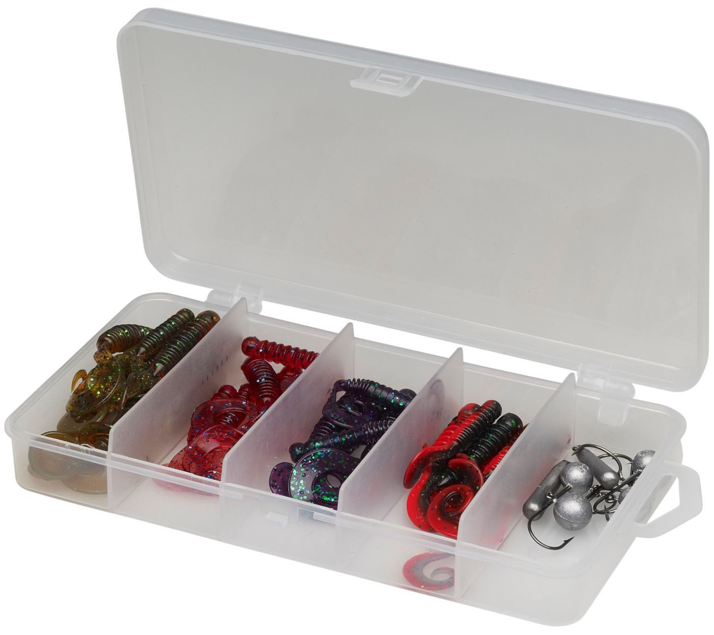 Kunstköder Savage Gear Pro Grub Kit - 40 Jigs + Angelzubehör