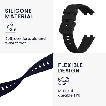kwmobile Uhrenarmband 2x Sportarmband für Huawei Band 8, Armband TPU Silikon Set Fitnesstracker