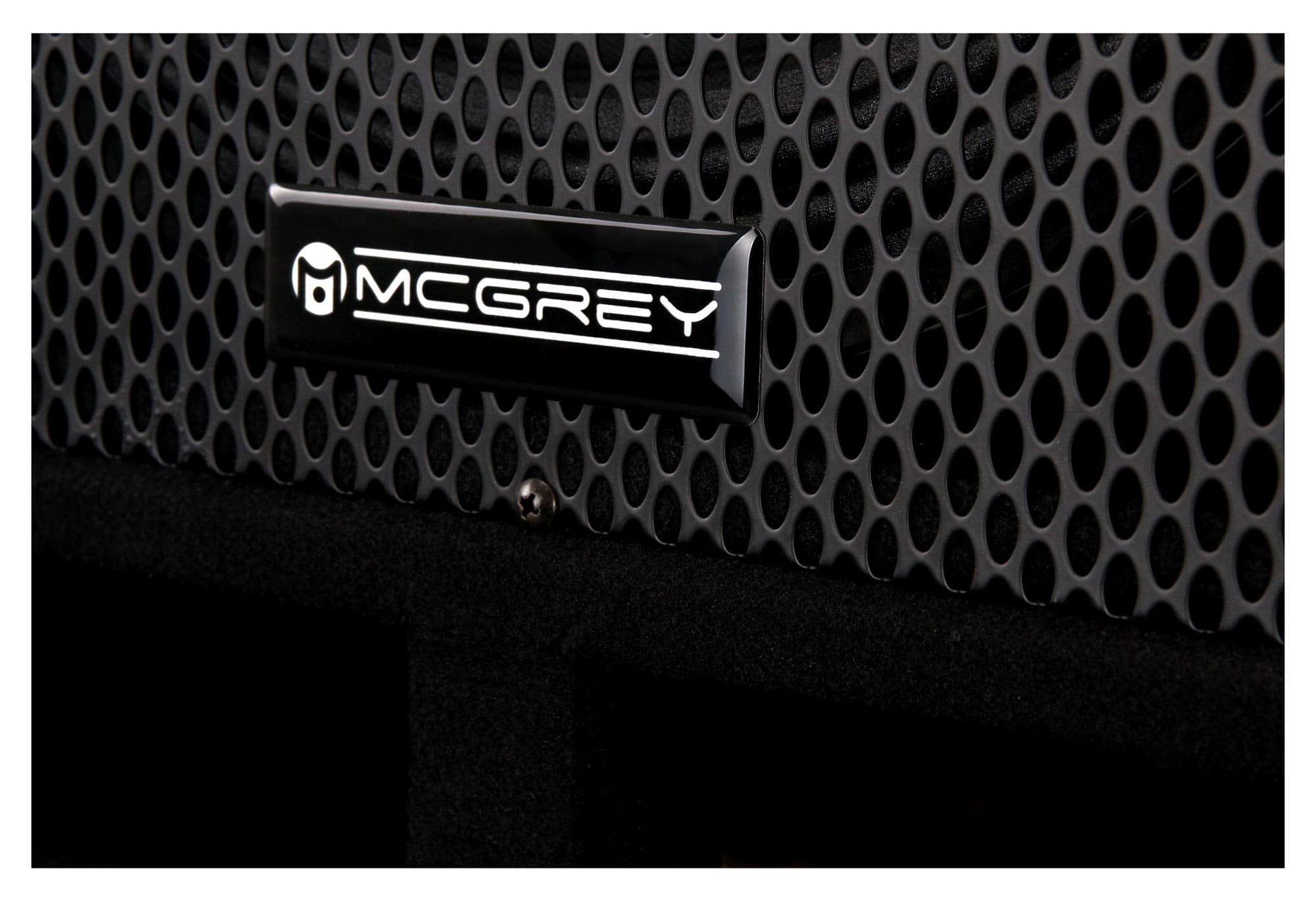 McGrey 2x Endstufe) Subwoofer Lautsprecher Boxen inkl. 2x 18'' (N/A, Party-Lautsprecher Set 1050 und Powerstage-4200 PA 12'' Komplett-Anlage W, Party