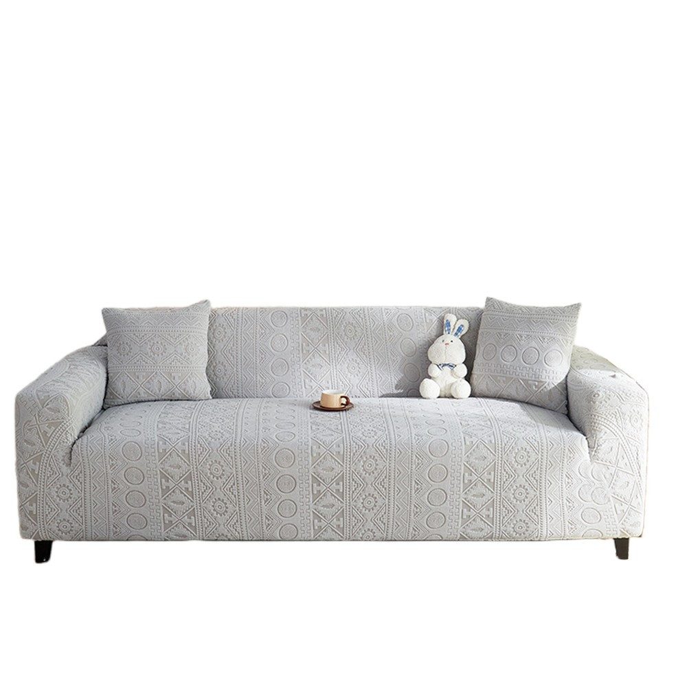 Zaewry Sofahusse Stretch-Sofabezug Elastisch Couch Sesselbezug mit dezentem Muster