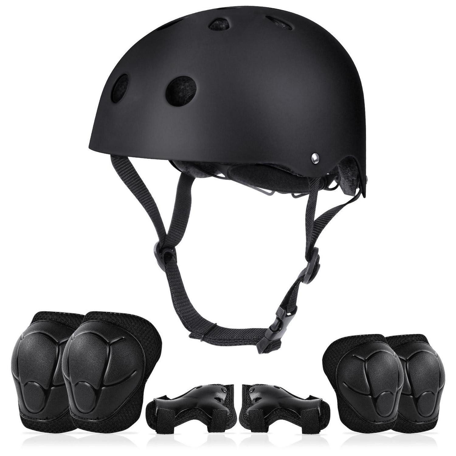 LuxusKollektion Kinderhelm Kinder Schutzhelm & Set S Schwarz
