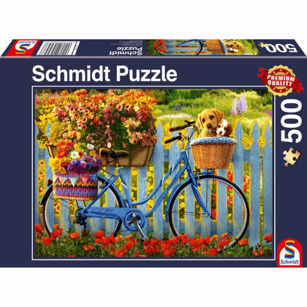 Schmidt Spiele Puzzle Sonntagsausflug mit guten Freunden 500 Teile, 500 Puzzleteile