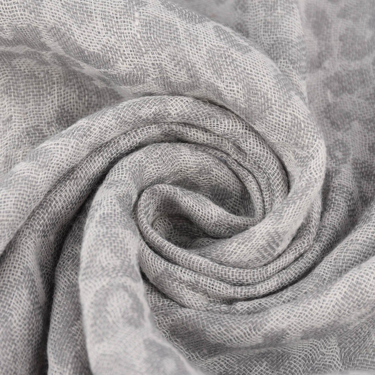 Rasch TEXTIL Stoff Rasch Textil Dekostoff Leinen Inbetween Safari Leomuster grau 300cm, überbreit