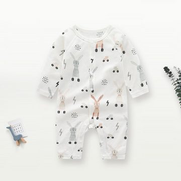 Haiaveng Strampler Baby-Kleidung, Sommer Dünner Bodysuit Neugeborenes Baby Bodysuit crawl Anzug,für Mädchen und Jungen