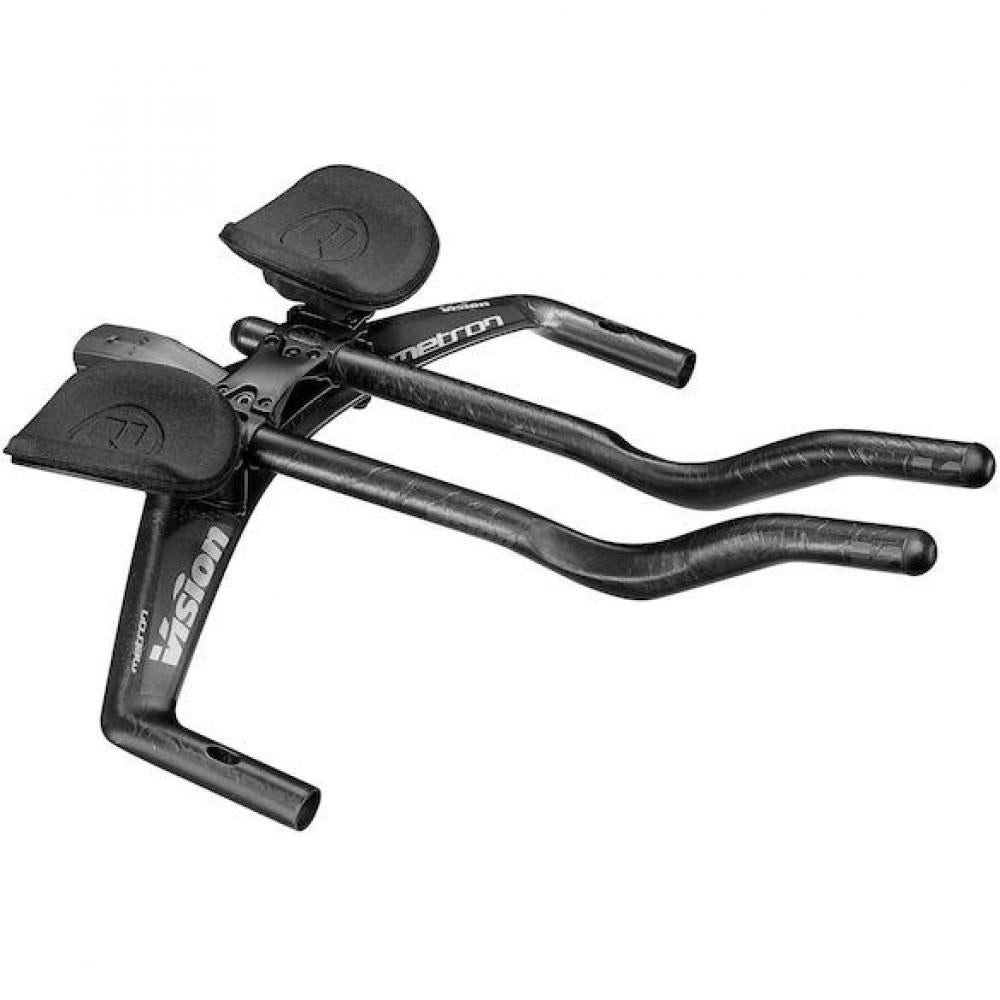 Vision Fahrradlenker Vision Lenker Metron TFA Aerobar 400 mm Schwarz - aerodynamisches Tria
