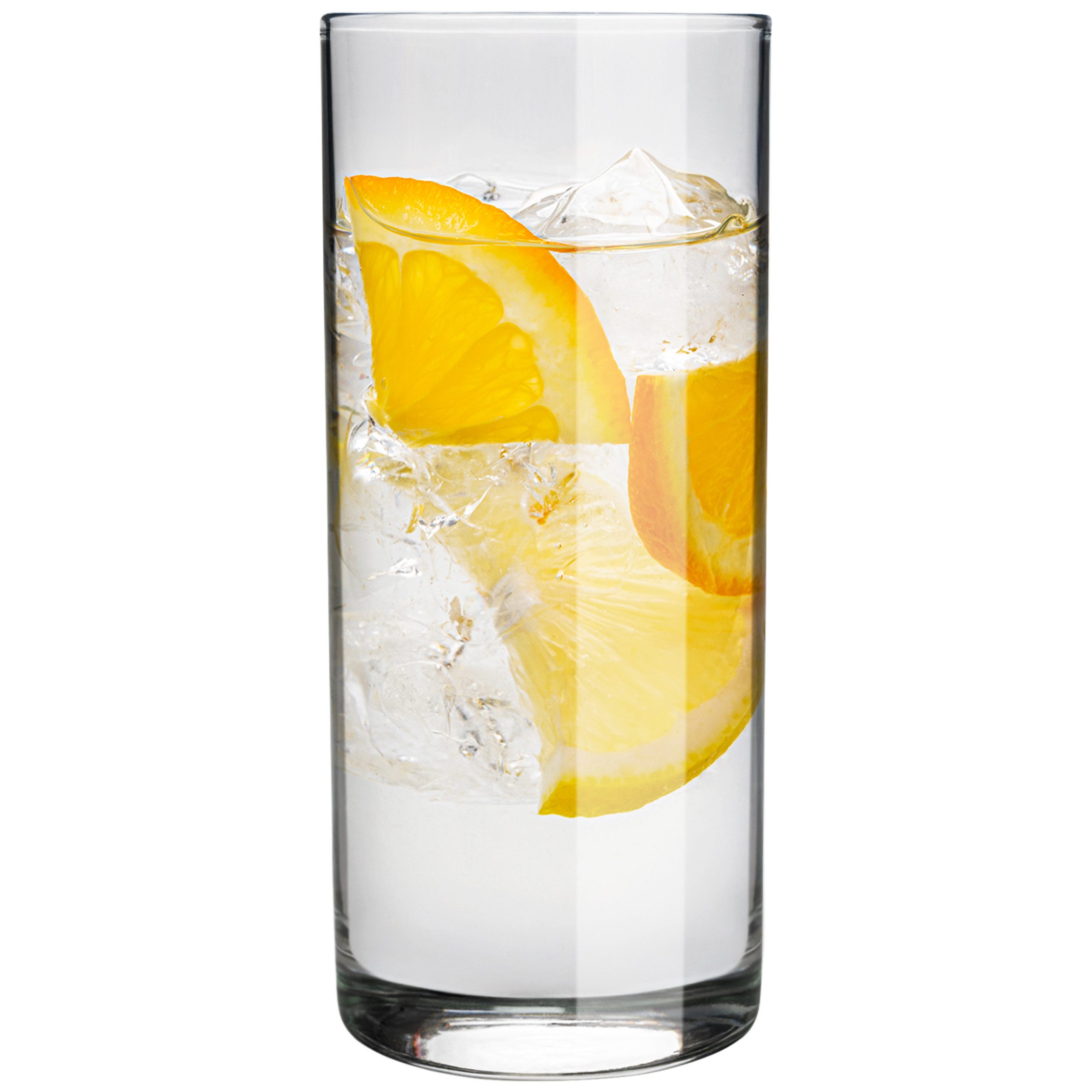 KONZEPT Gläser-Set 280ml Transparente Longdrinkgläser Set, Wassergläser, 6-tlg., Spülmaschinenfest, Ideal als Saftglas