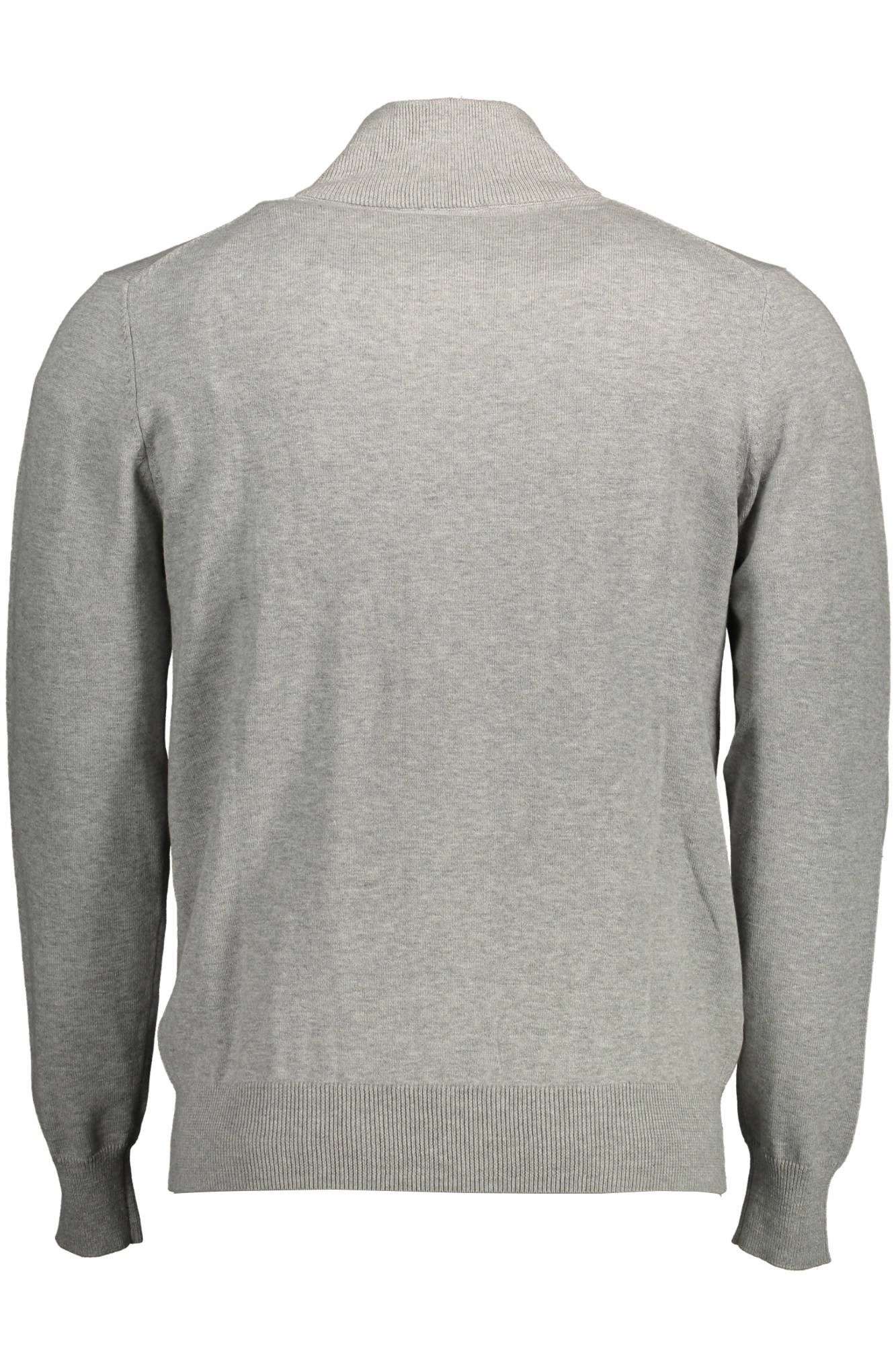 North Sails Strickpullover Eleganter Herren-Cardigan in Grau aus Naturfasern mit Reißverschluss