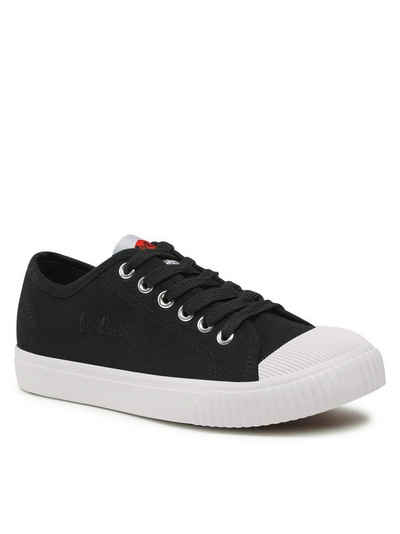 Lee Cooper Sneakers aus Stoff LCW-23-44-1644L Black Sneaker