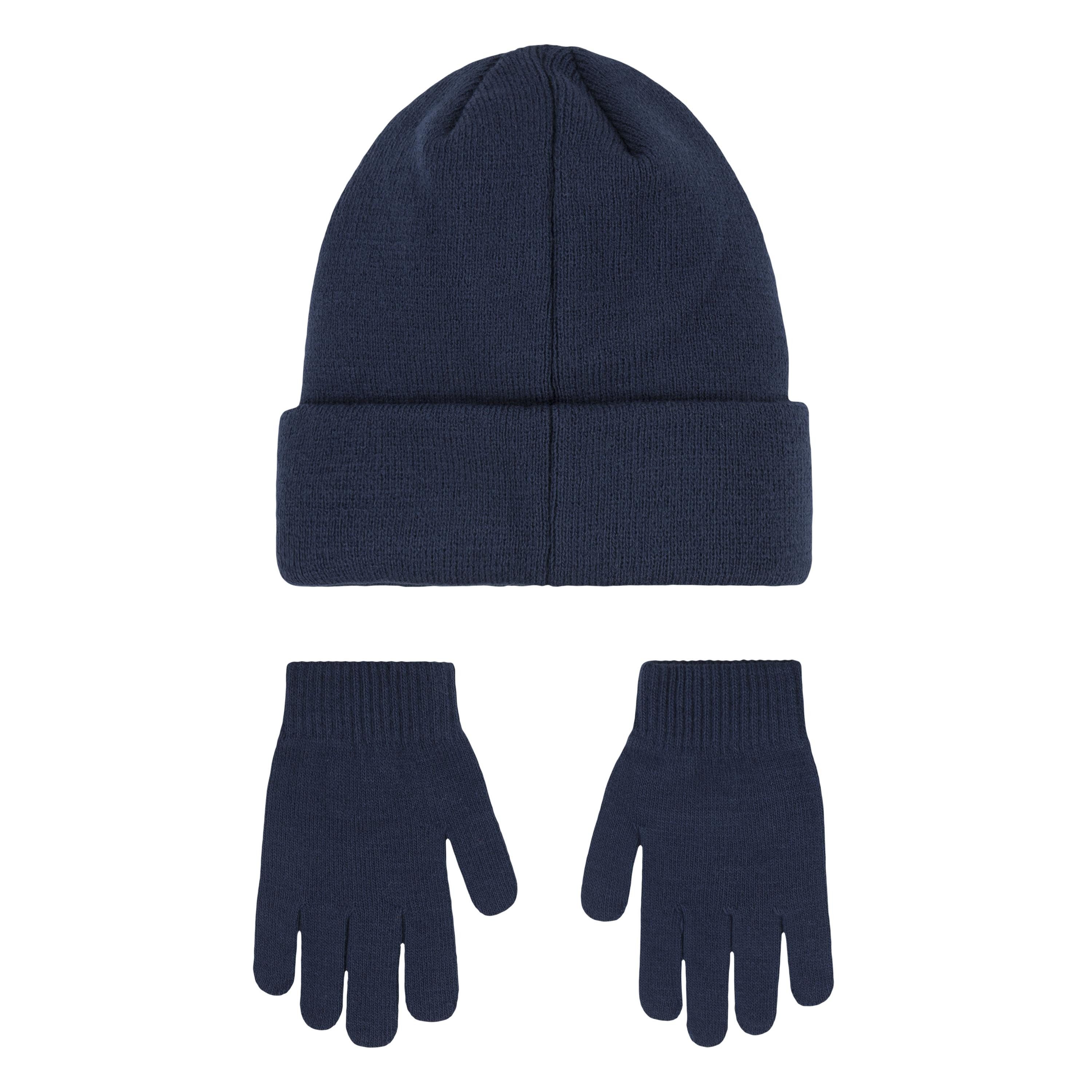 Nike Sportswear Beanie und Handschuhe Set NAN FUTURA BEANIE/GLOVE SET (Set, 2-St) für Kinder