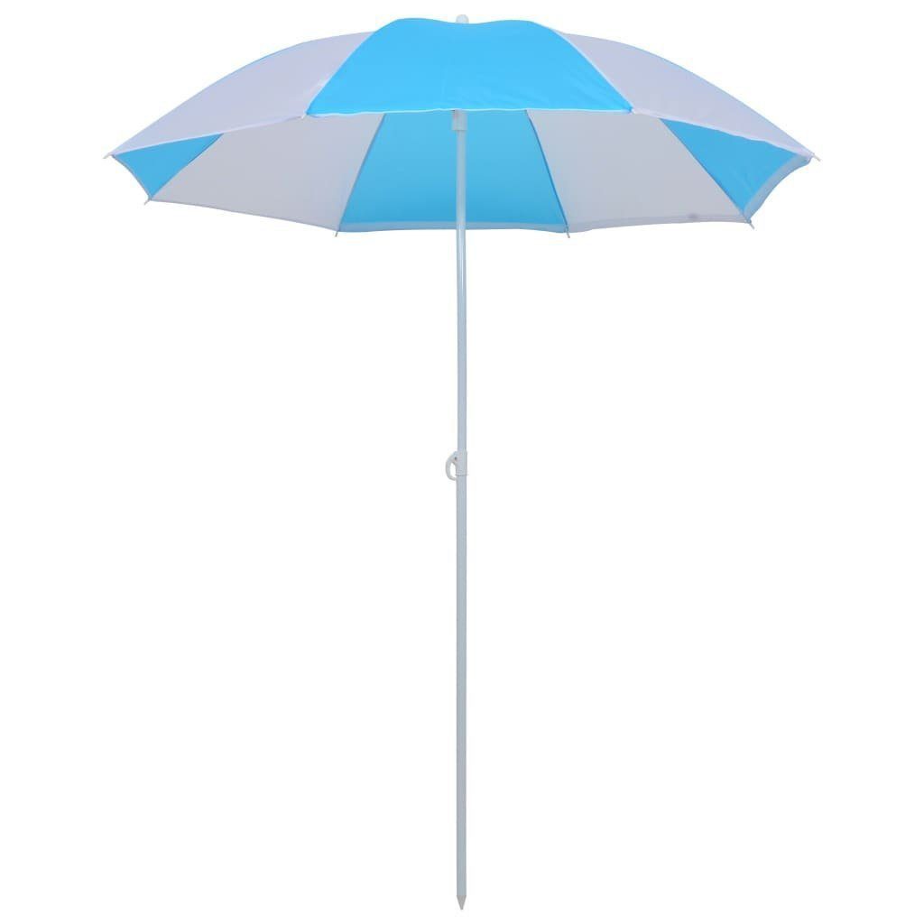 Strandmuschel mit Sonnenschirm system,Winddichtes, UV-resistentes