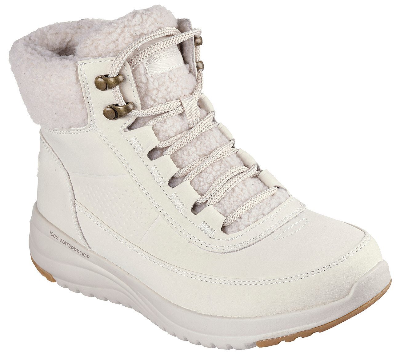 Skechers ON-THE-GO STELLAR- Winterboots Schnürstiefel, Trekkingschuh mit ULTRA GO® Dämpfung