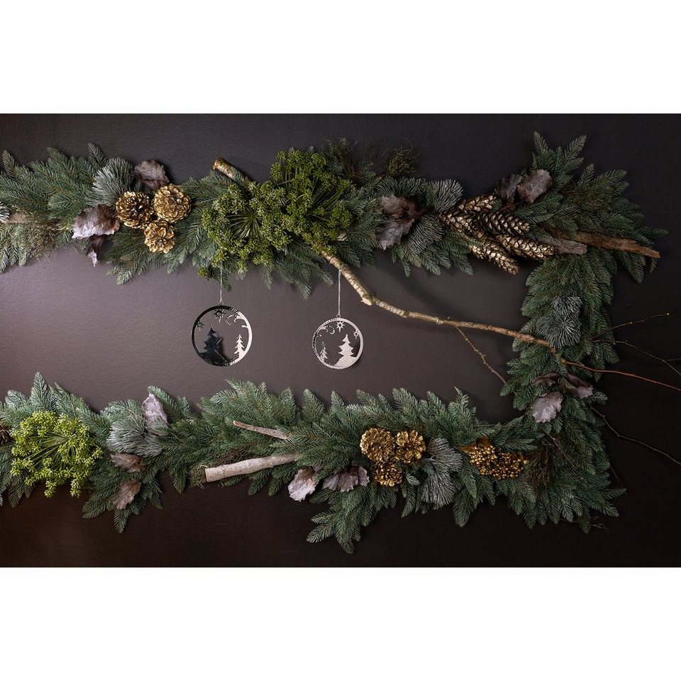 Fink Baumbehang Dekohänger, Baum NEVO (1 St), Weihnachtsdeko, Fensterdeko  für Weihnachten, Perfekt geignet für festliche Dekorationen