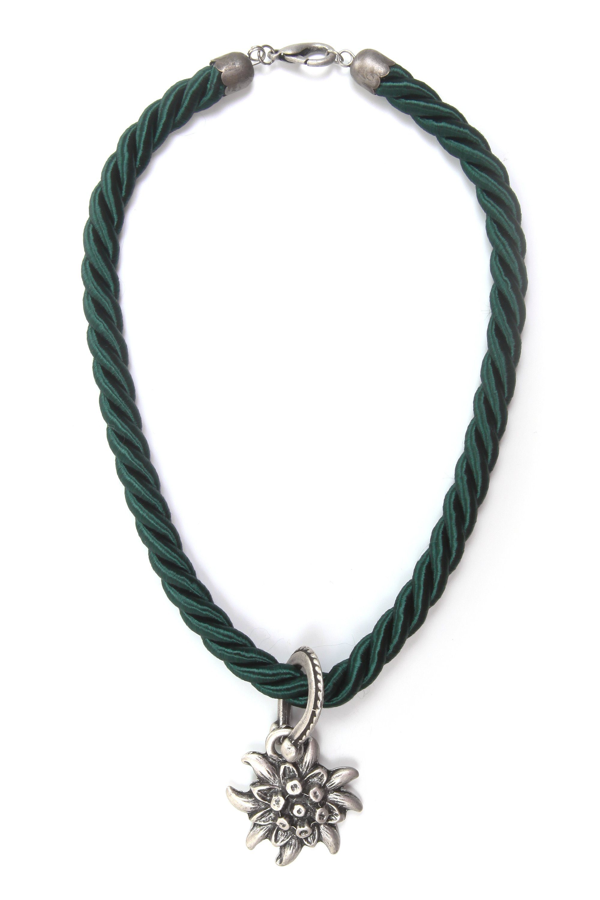 Allgäu Rebell Collier Marlene, mit Edelweißanhänger
