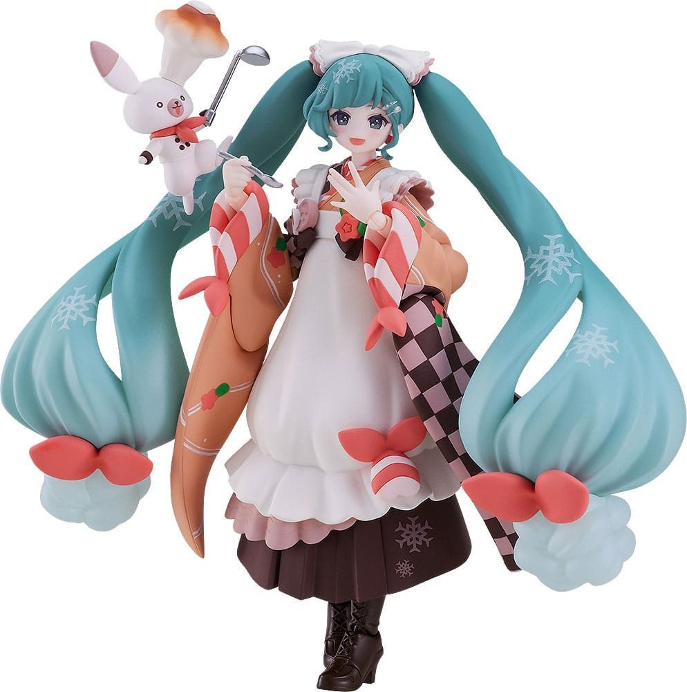 Max Factory Actionfigur Character Vocal Series 01: Hatsune Miku Figma Actionfigur Snow Miku: W