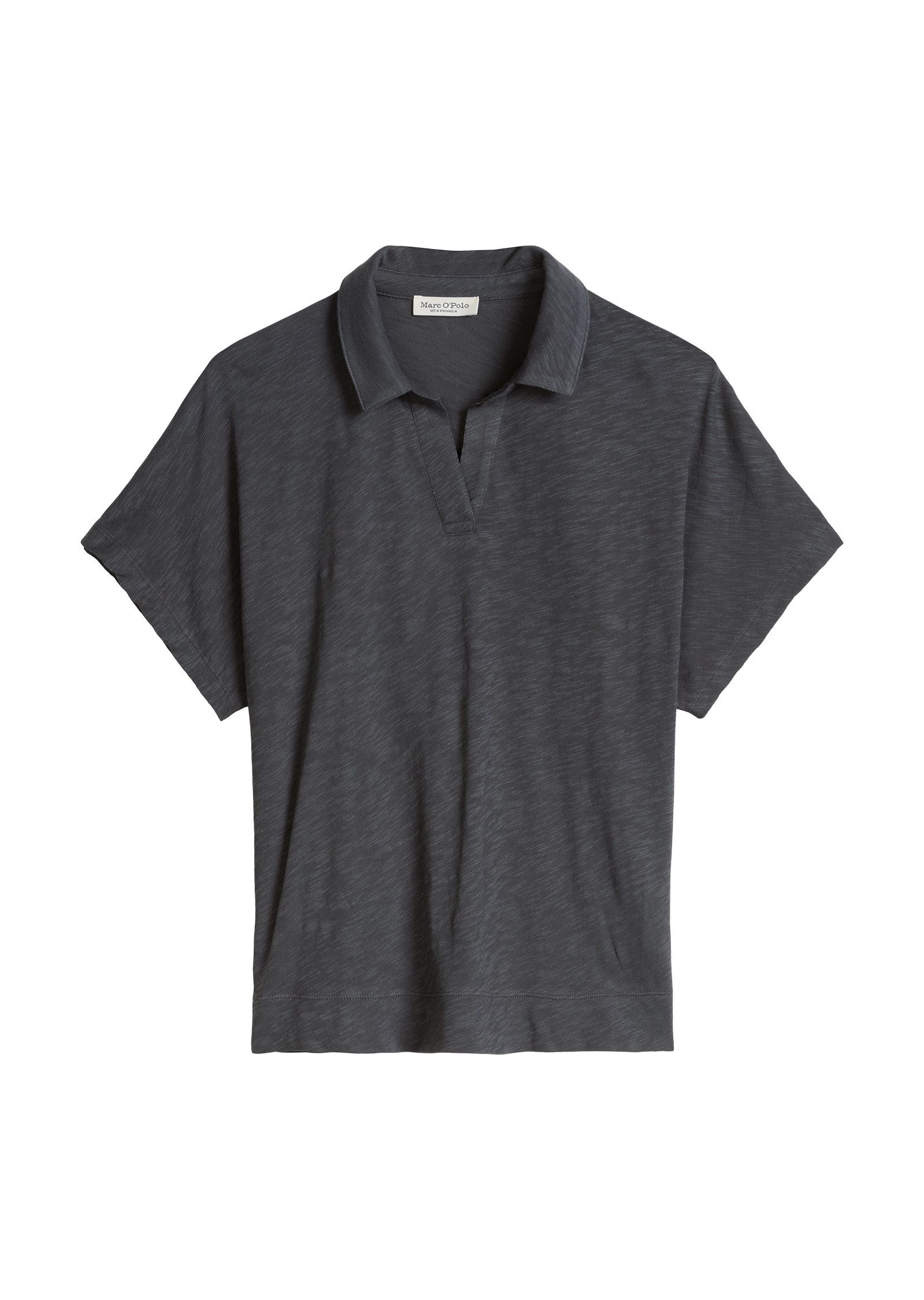 Marc O'Polo Poloshirt aus Slub Jersey – Bild 5 von 5