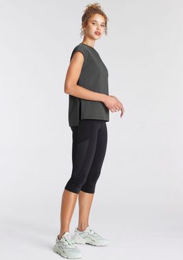 FAYN SPORTS 3/4-Leggings Train Slim Cropped mit atmungsaktiven Einsätzen