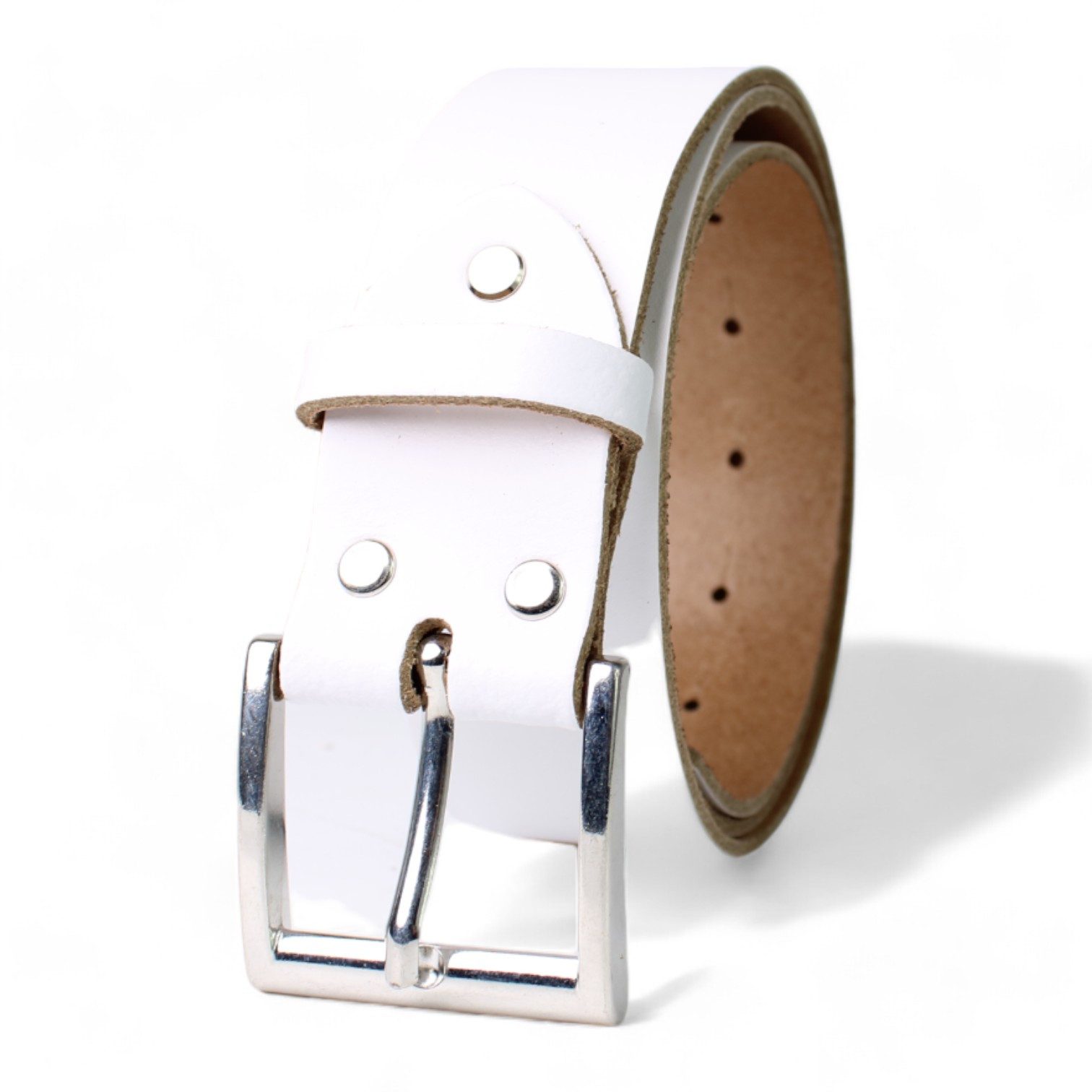 FRONHOFER Ledergürtel 18581 (1-St) 4 cm breiter Herrengürtel aus 100% Monta günstig online kaufen