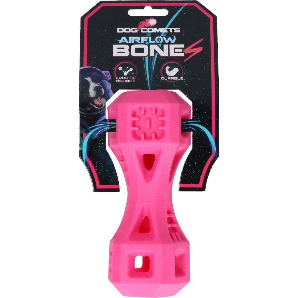 Dog Comets Tierquietschie Airflow Bone Rosa S