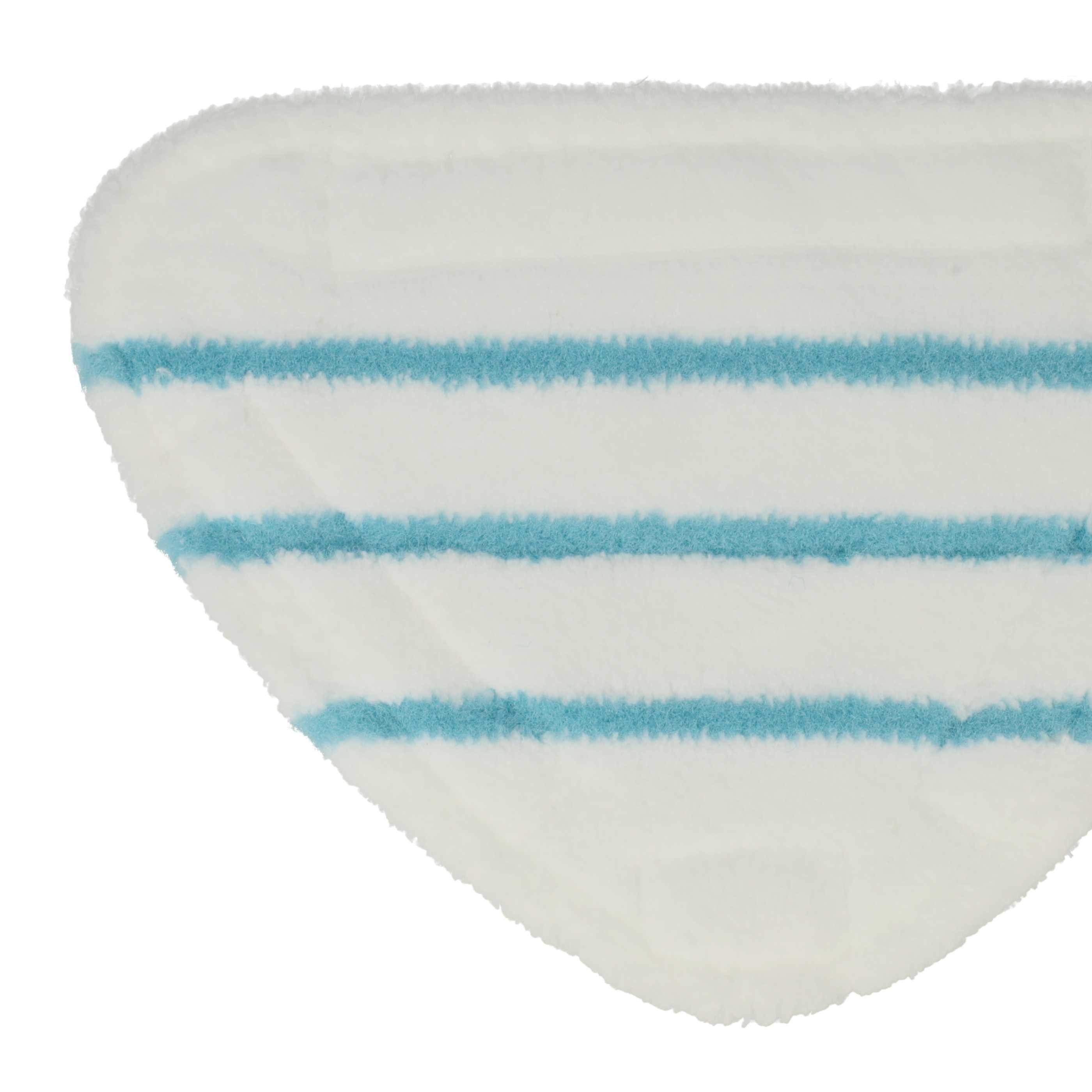 vhbw passend für Silvercrest Dampfreiniger Wischbezug (Polyester / Polyamid, 20.5, Ersatzbezug zur Befestigung an Ihrem Dampfreiniger) – Bild 5 von 5