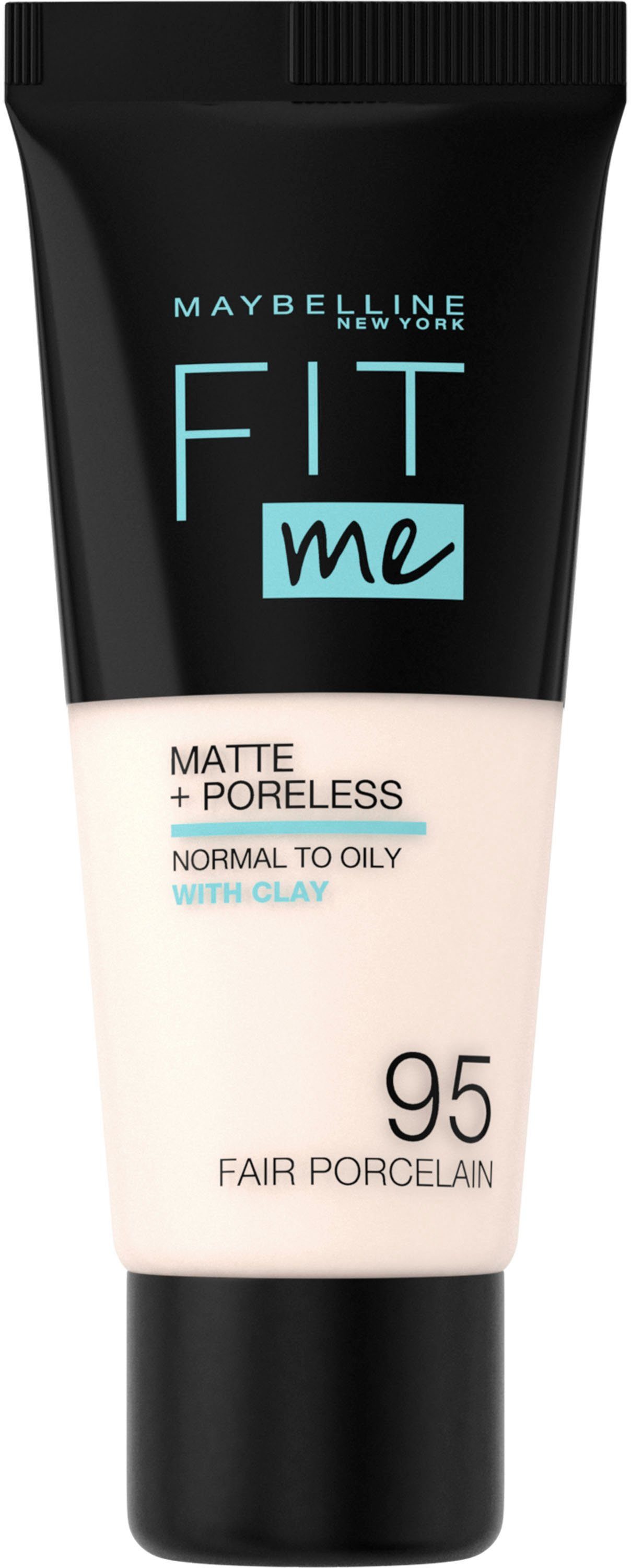 ME Foundation FIT Matt&Poreless NEW YORK MAYBELLINE 95 Porcelain Nr. Fair