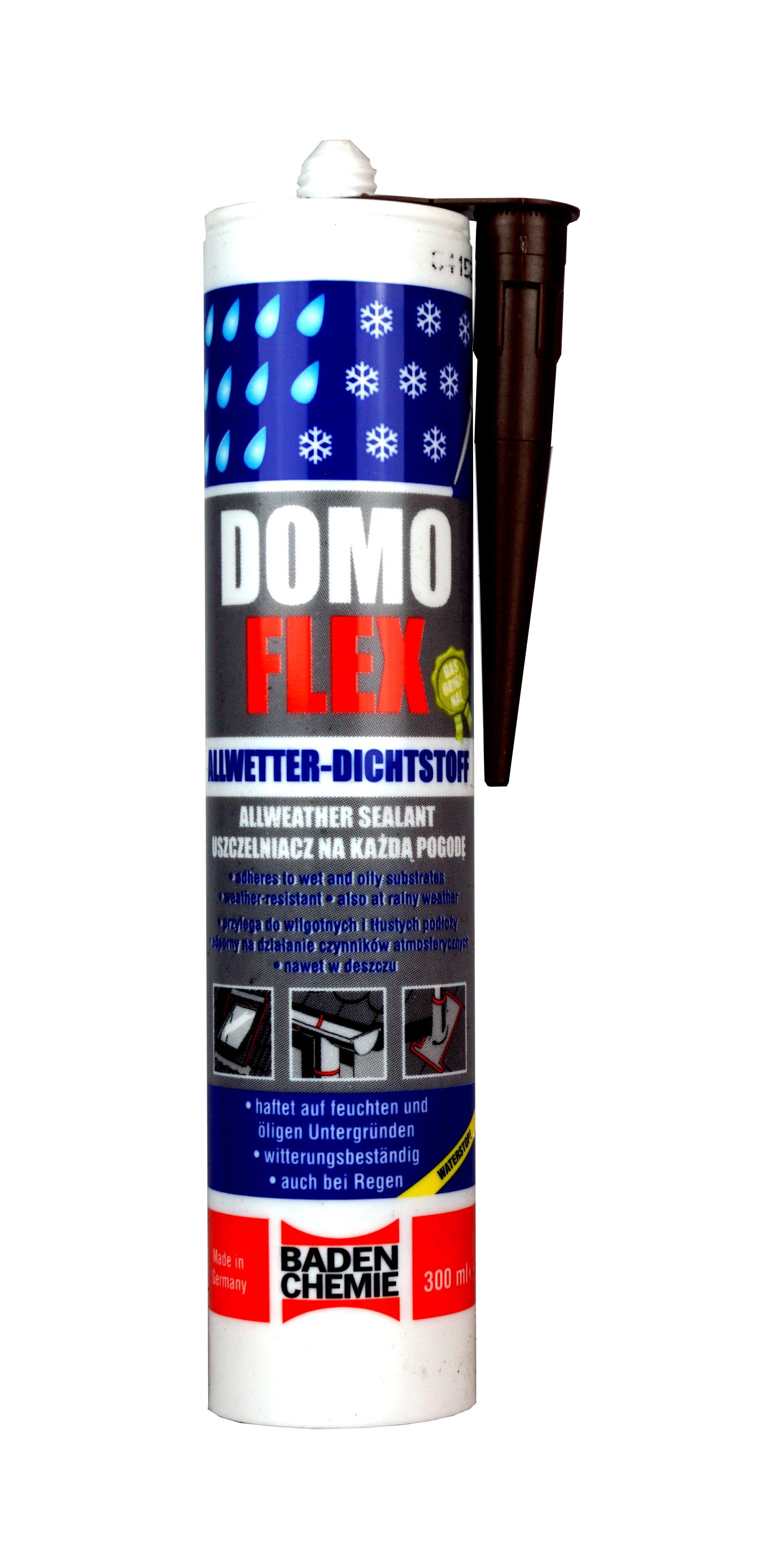 Baden Chemie Dichtstoff Domoflex Allwetterdichtstoff Silikonaltenative, günstig online kaufen